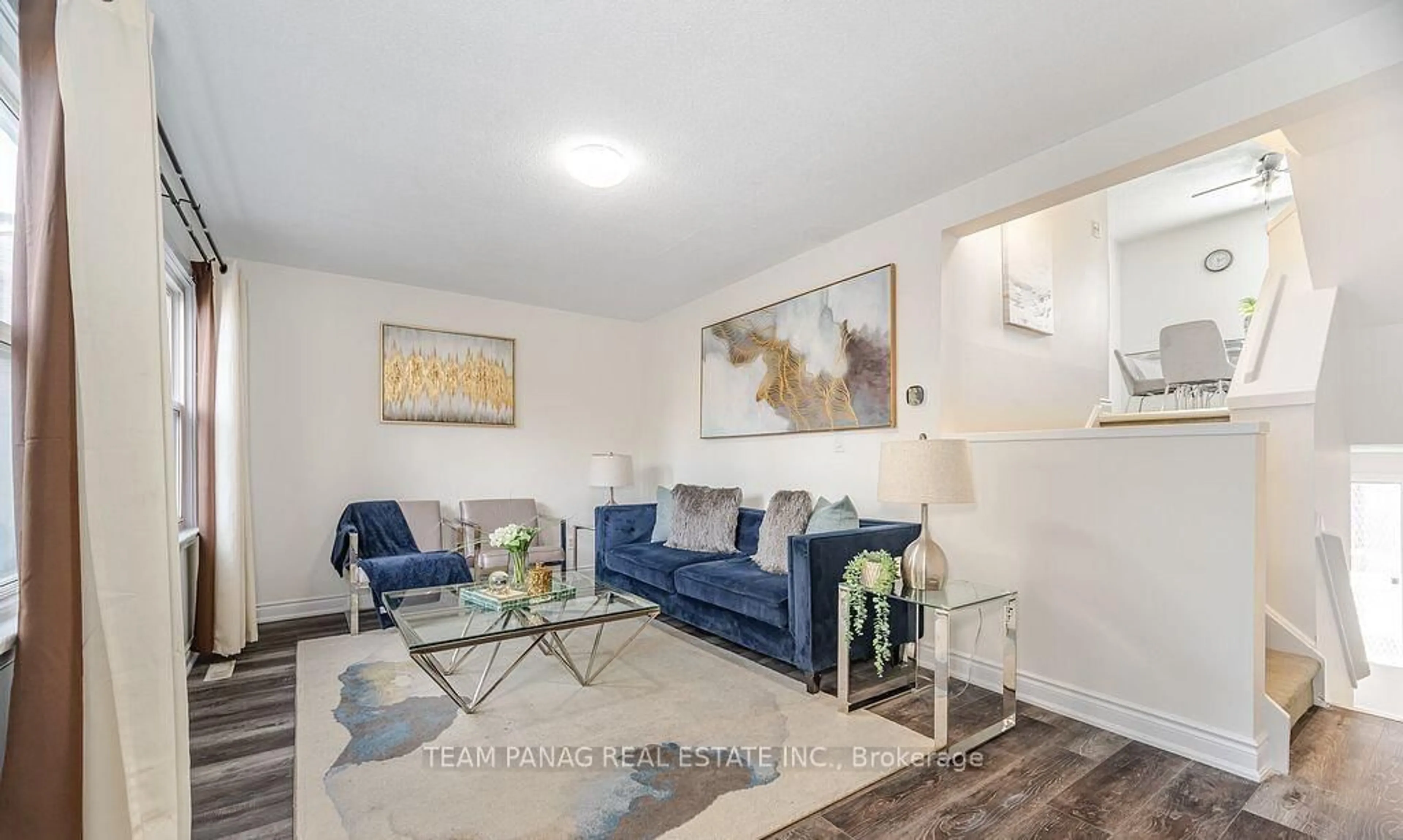 Living room with furniture, unknown for 38 Eden Park, Brampton Ontario L6T 3A5