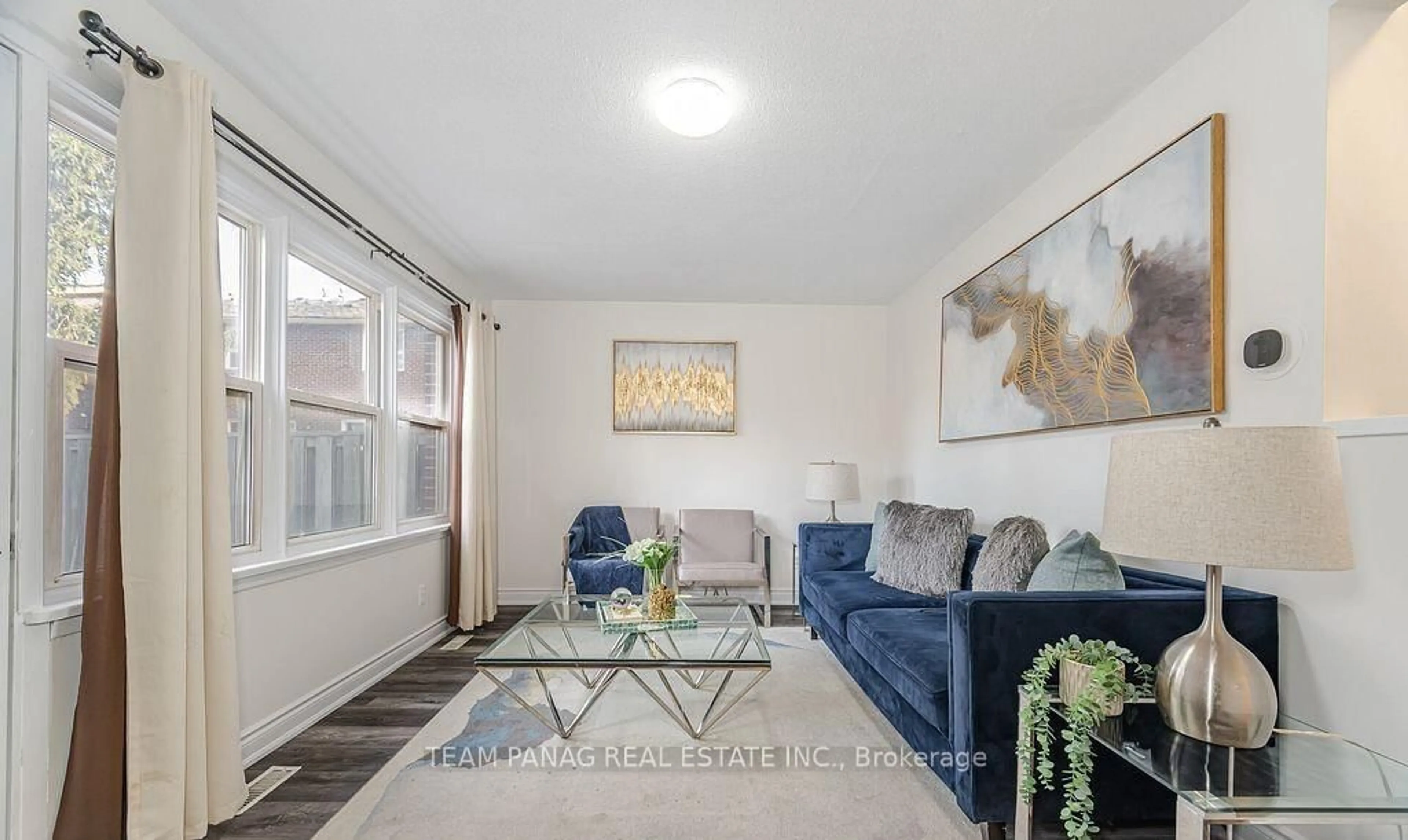 Living room with furniture, unknown for 38 Eden Park, Brampton Ontario L6T 3A5