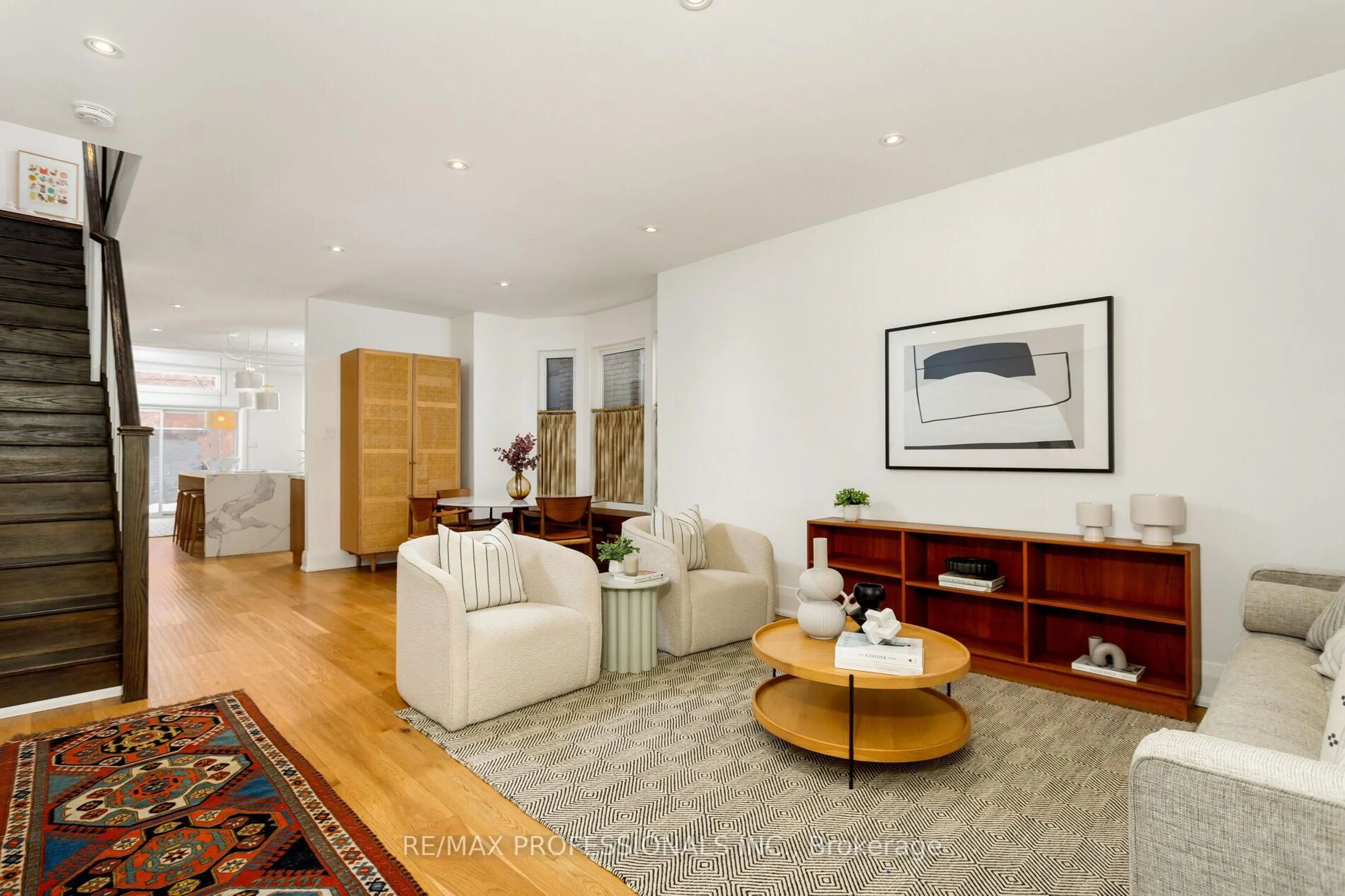 Living room with furniture, unknown for 163 1/2 Campbell Ave, Toronto Ontario M6P 3V3