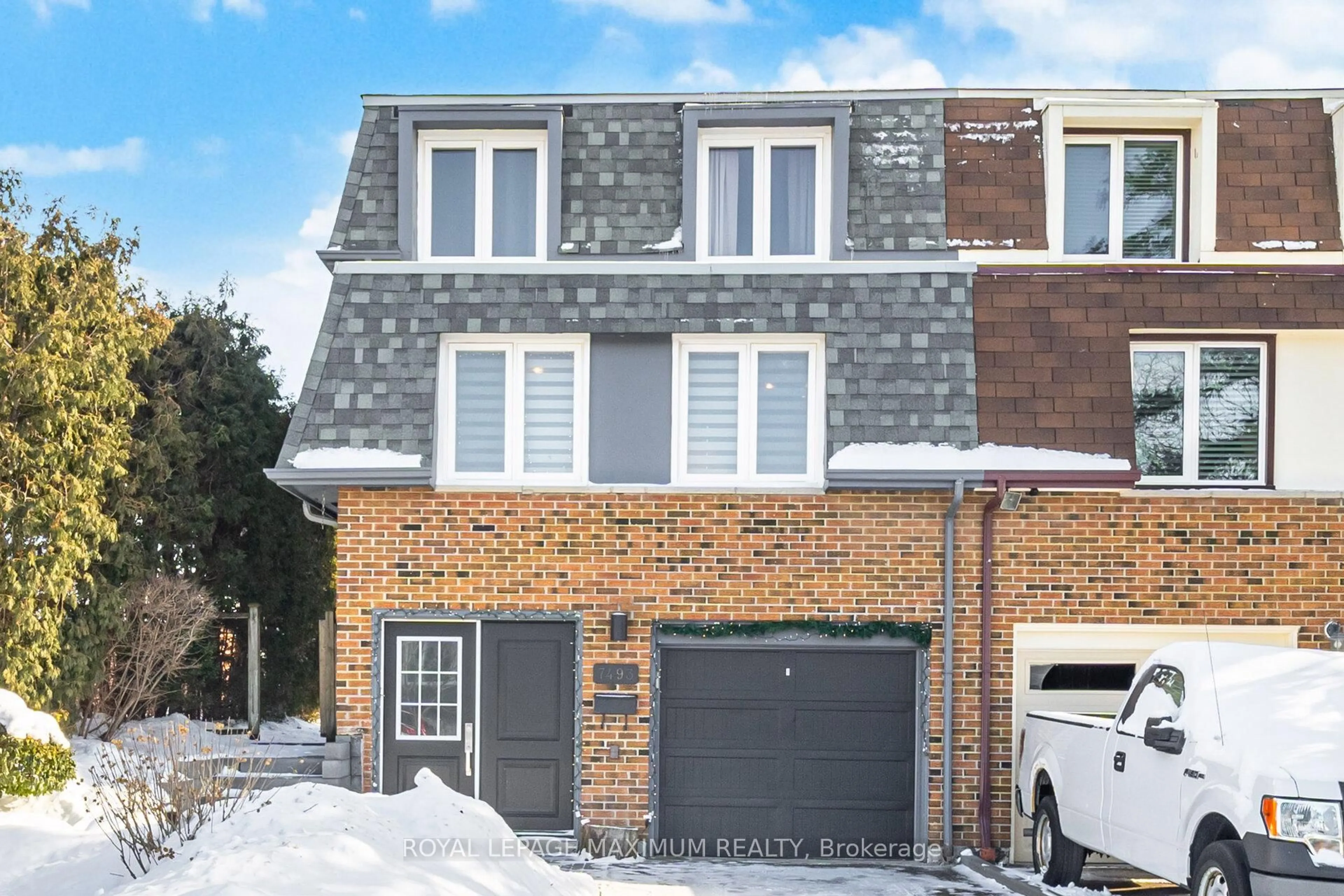 Home with brick exterior material, street for 7493 Bybrook Dr, Mississauga Ontario L4T 3R4