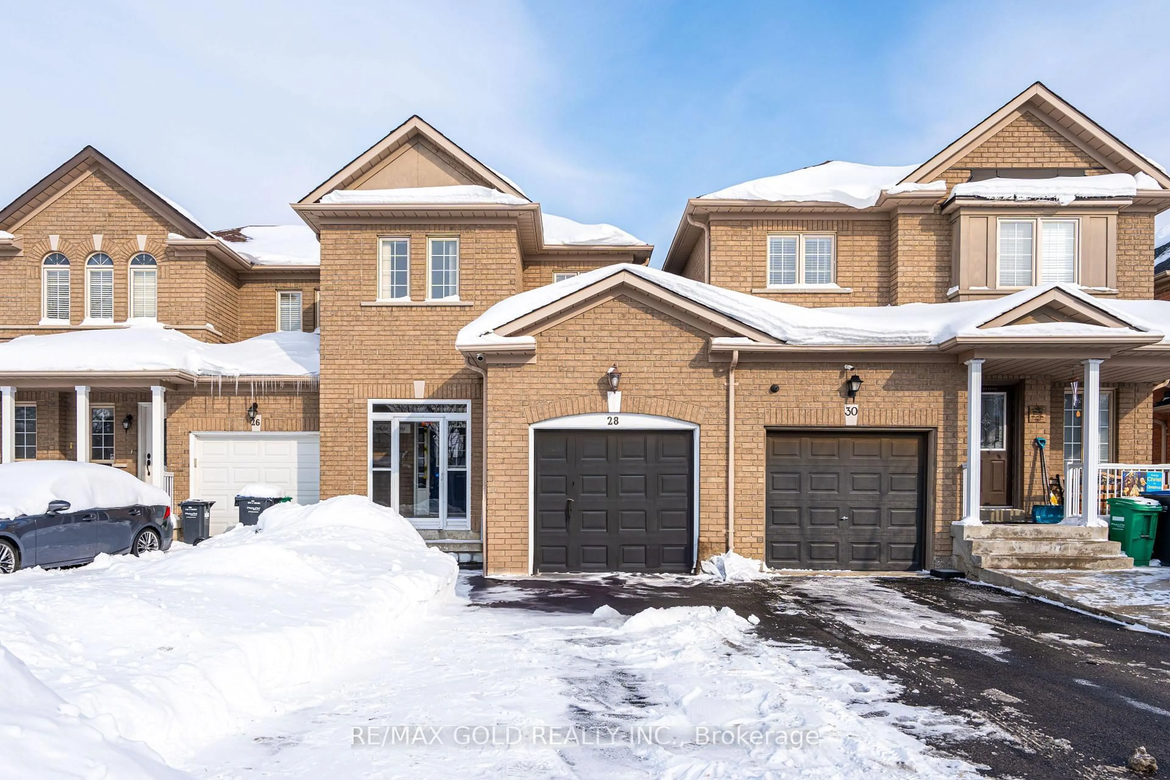 Home with brick exterior material, street for 28 Earth Star Tr, Brampton Ontario L6R 2P3