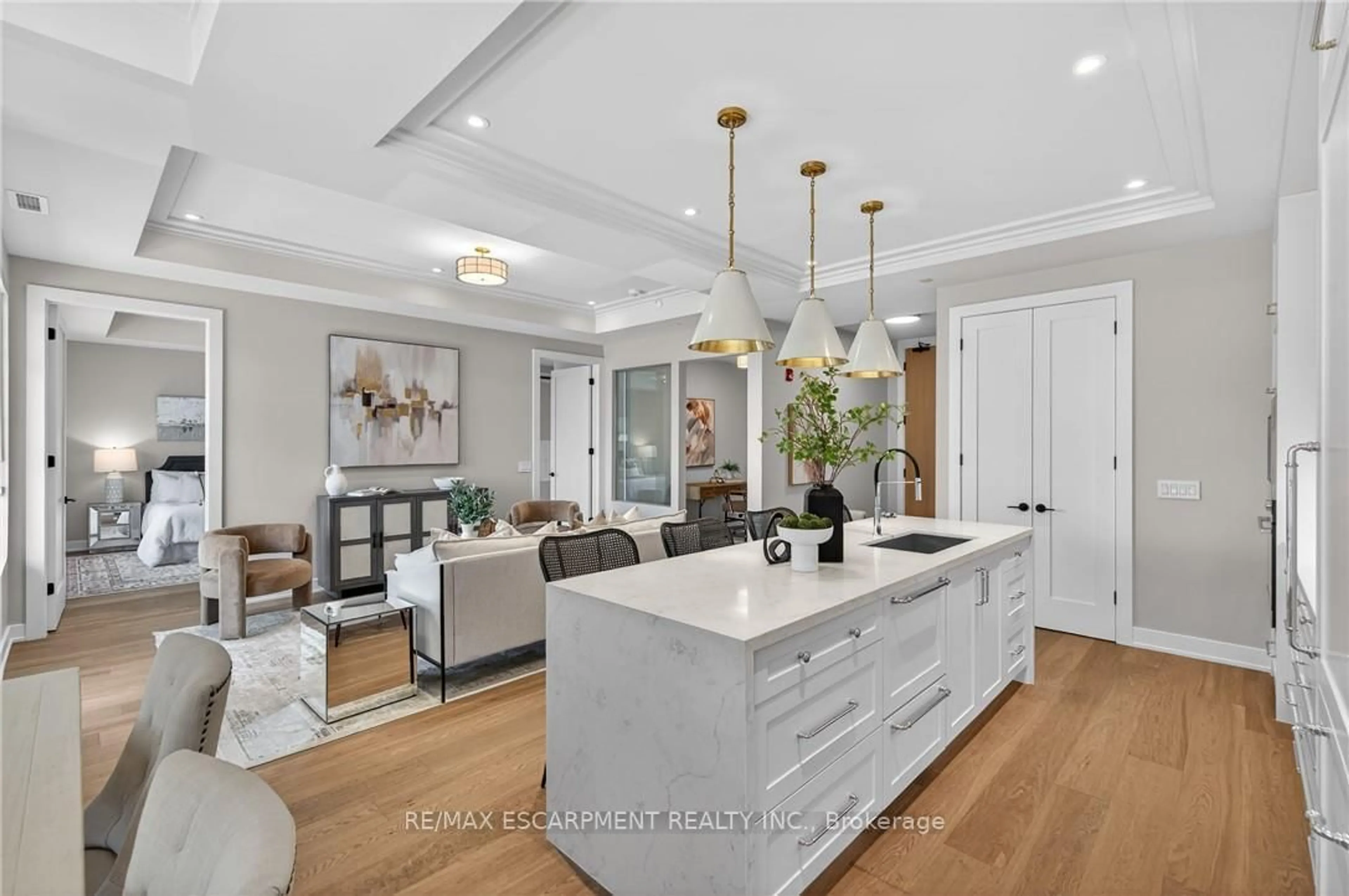 Open concept kitchen, unknown for 123 Maurice Dr #401, Oakville Ontario L6K 2W6