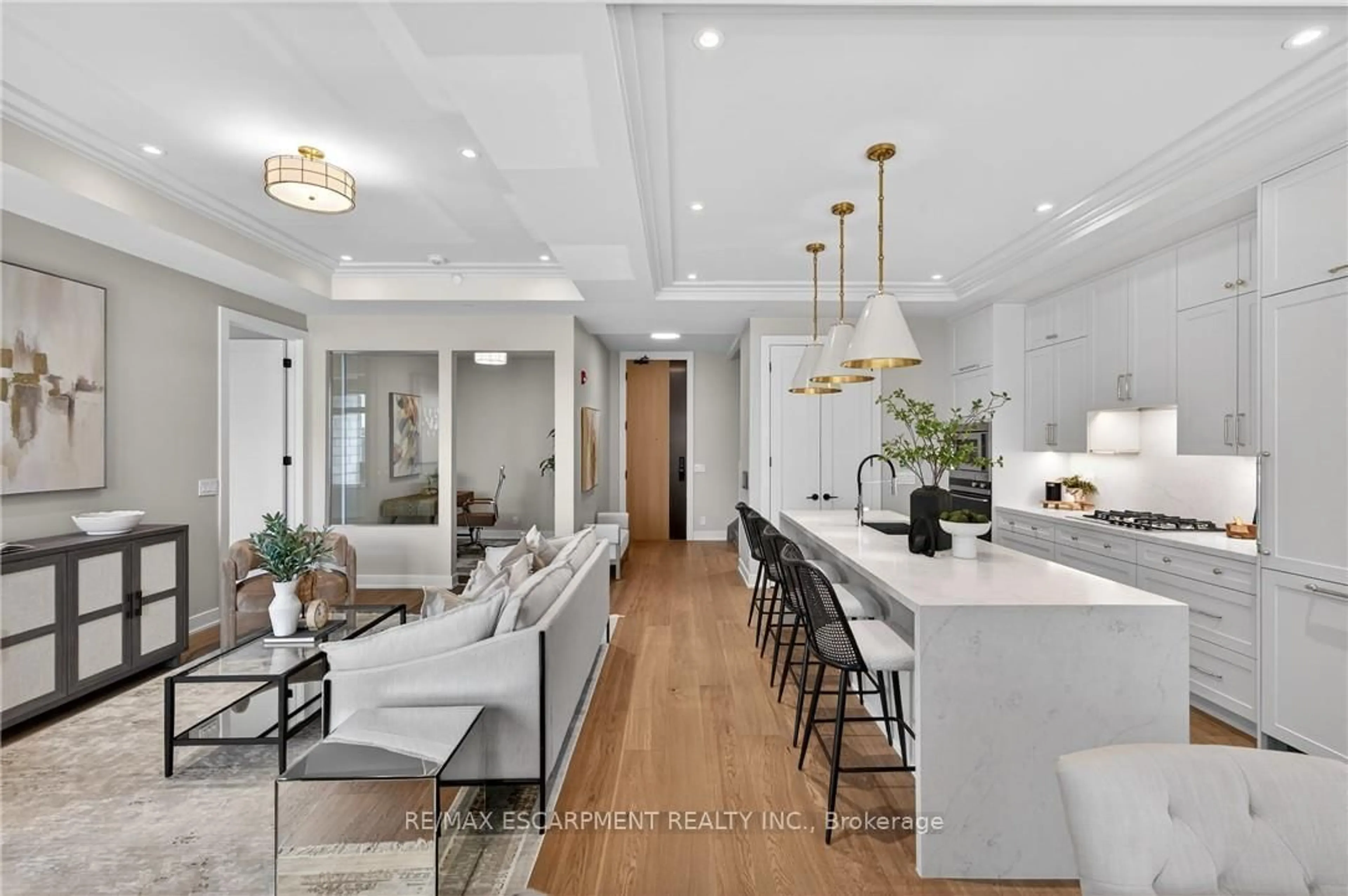 Open concept kitchen, unknown for 123 Maurice Dr #401, Oakville Ontario L6K 2W6