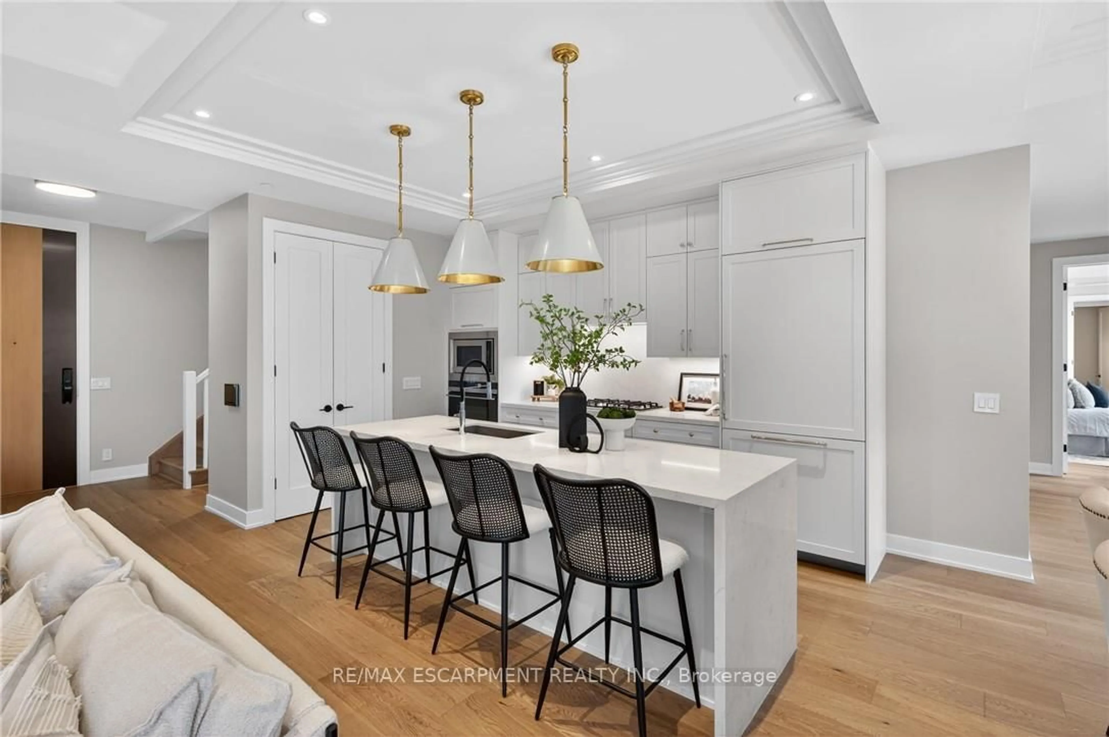 Open concept kitchen, unknown for 123 Maurice Dr #401, Oakville Ontario L6K 2W6