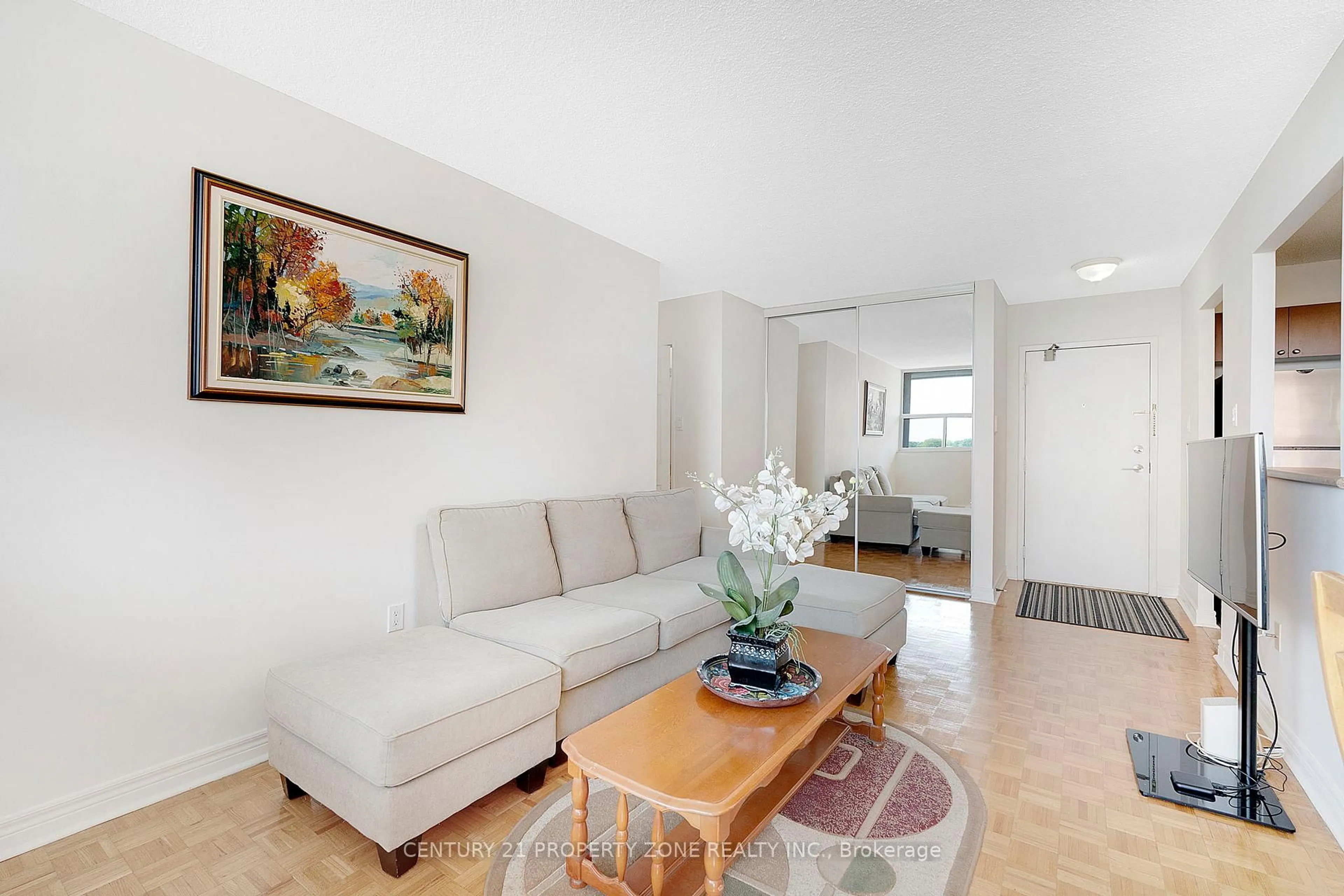 Living room with furniture, unknown for 3501 Glen Erin Dr #905, Mississauga Ontario L5L 2E9