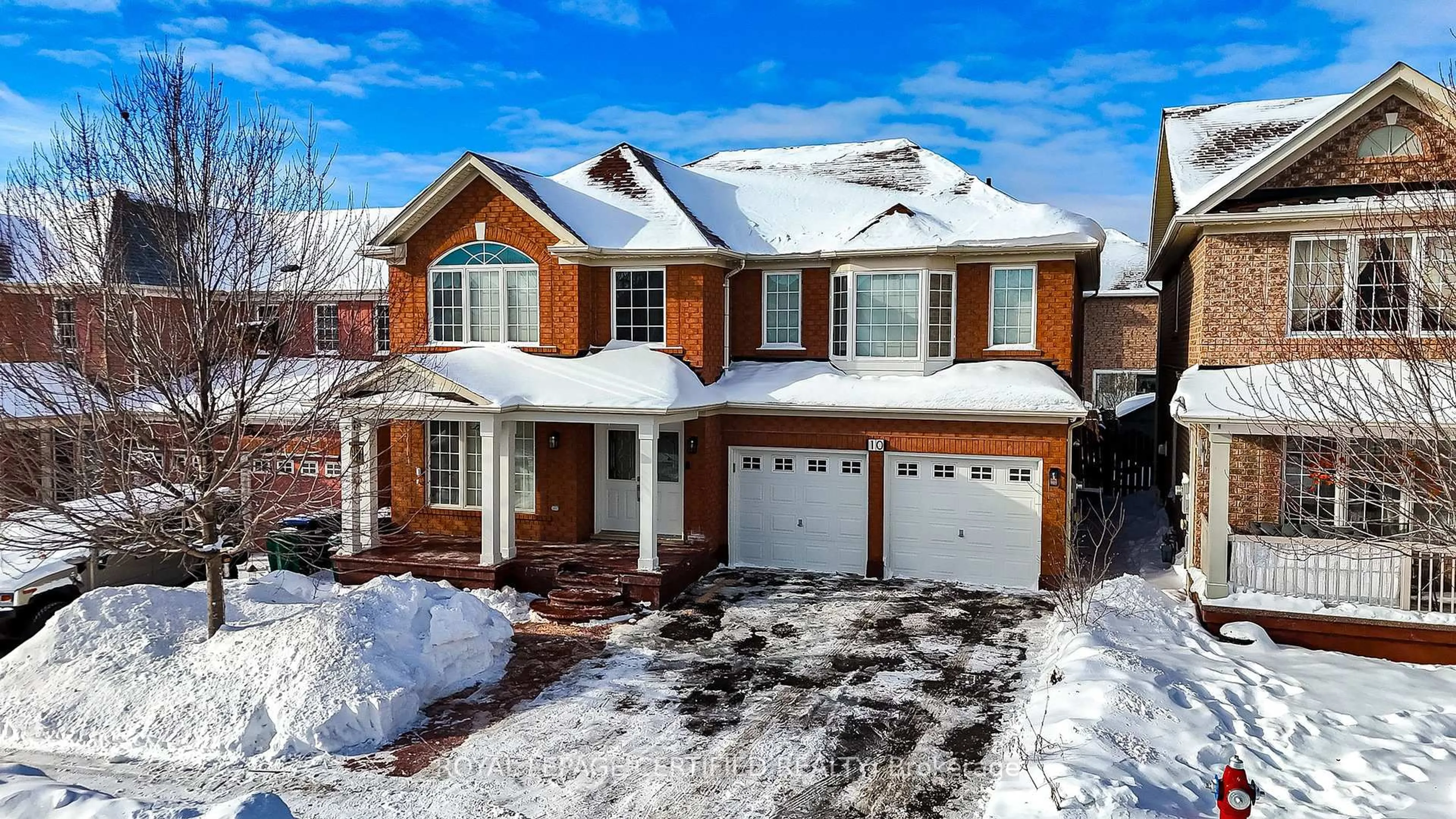 Home with brick exterior material, street for 10 Verona Dr, Brampton Ontario L6P 1L2