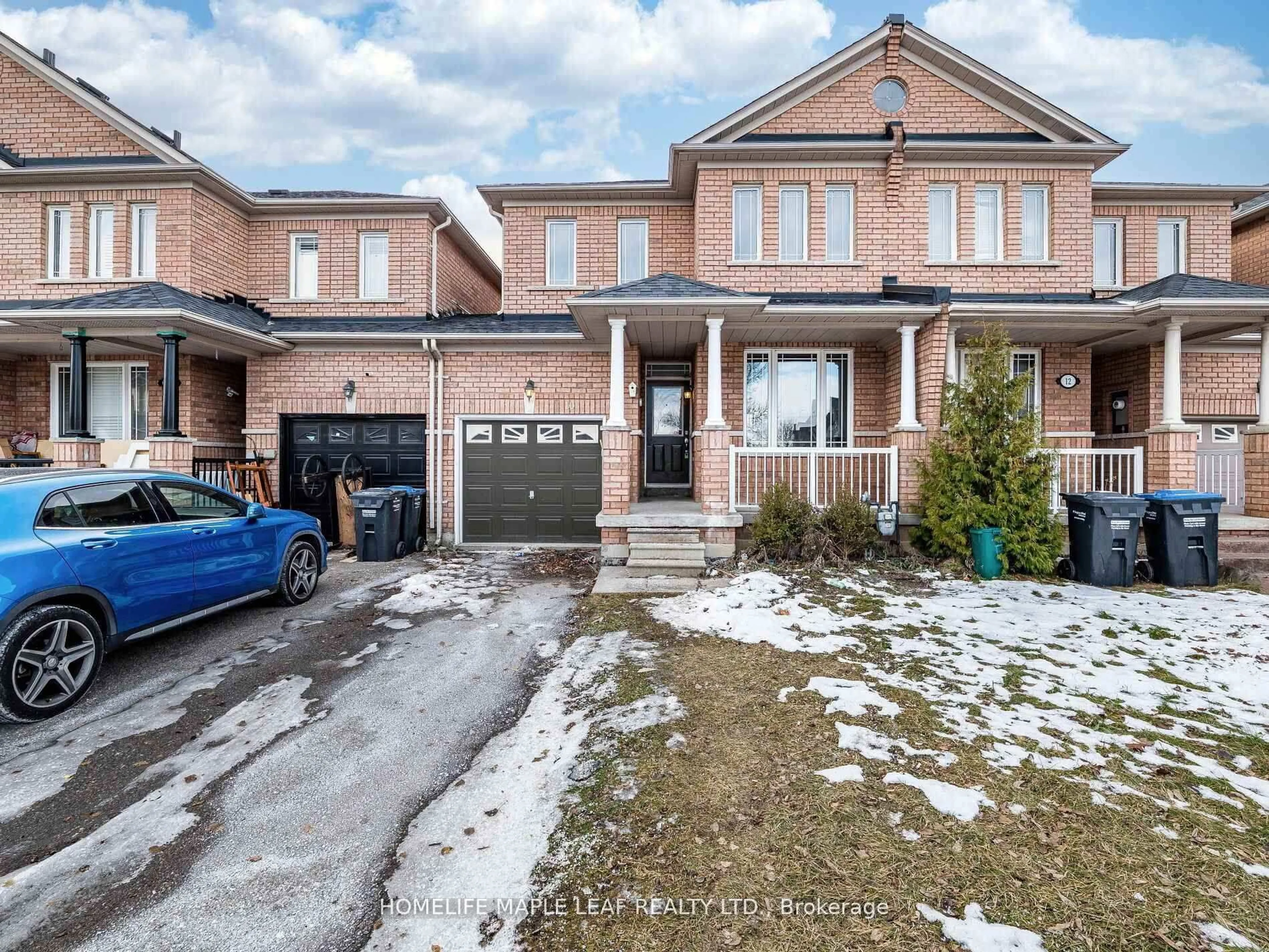 Home with brick exterior material, street for 10 Eaglefield Gate, Brampton Ontario L7A 3S2
