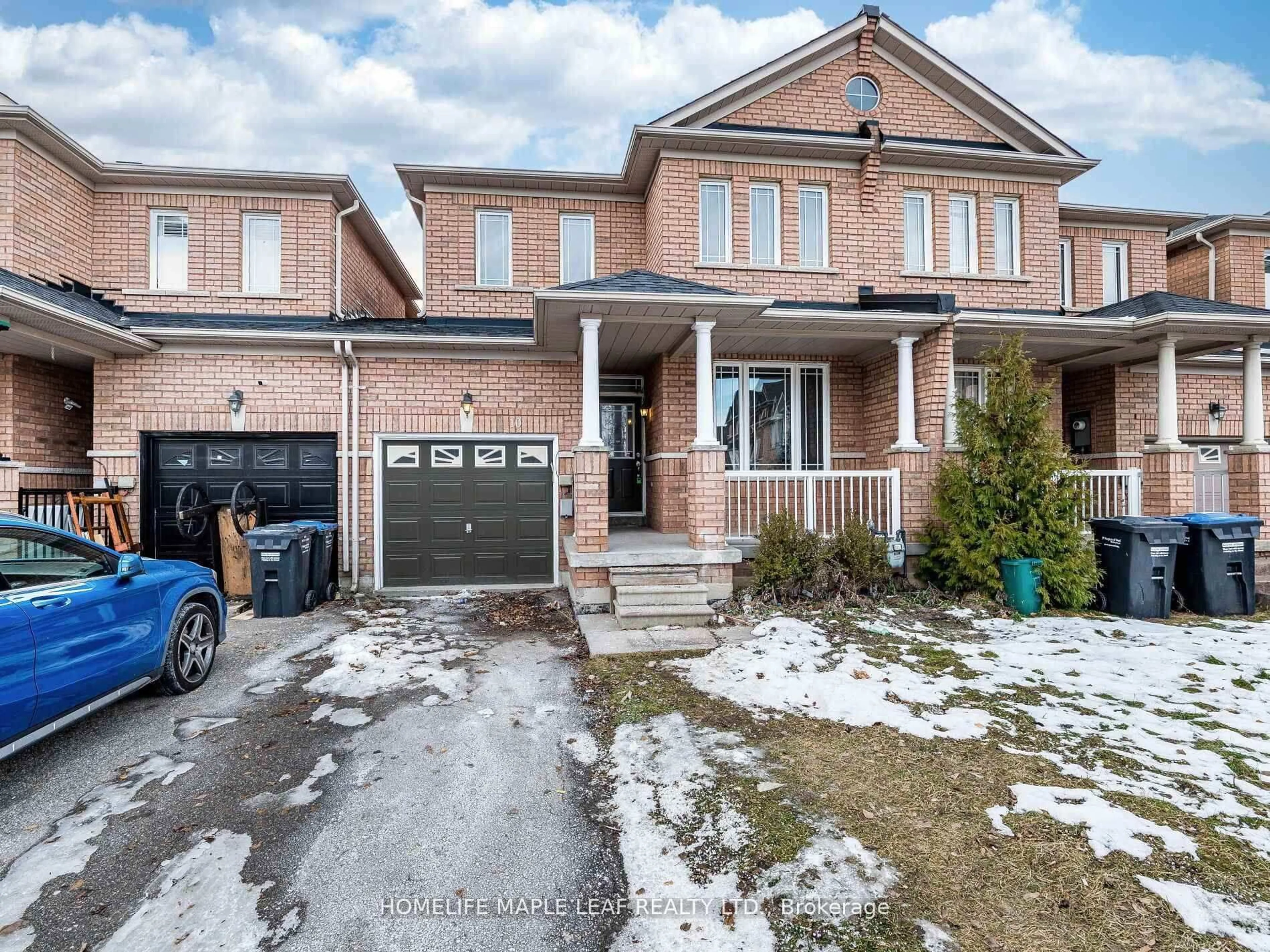 Home with brick exterior material, street for 10 Eaglefield Gate, Brampton Ontario L7A 3S2