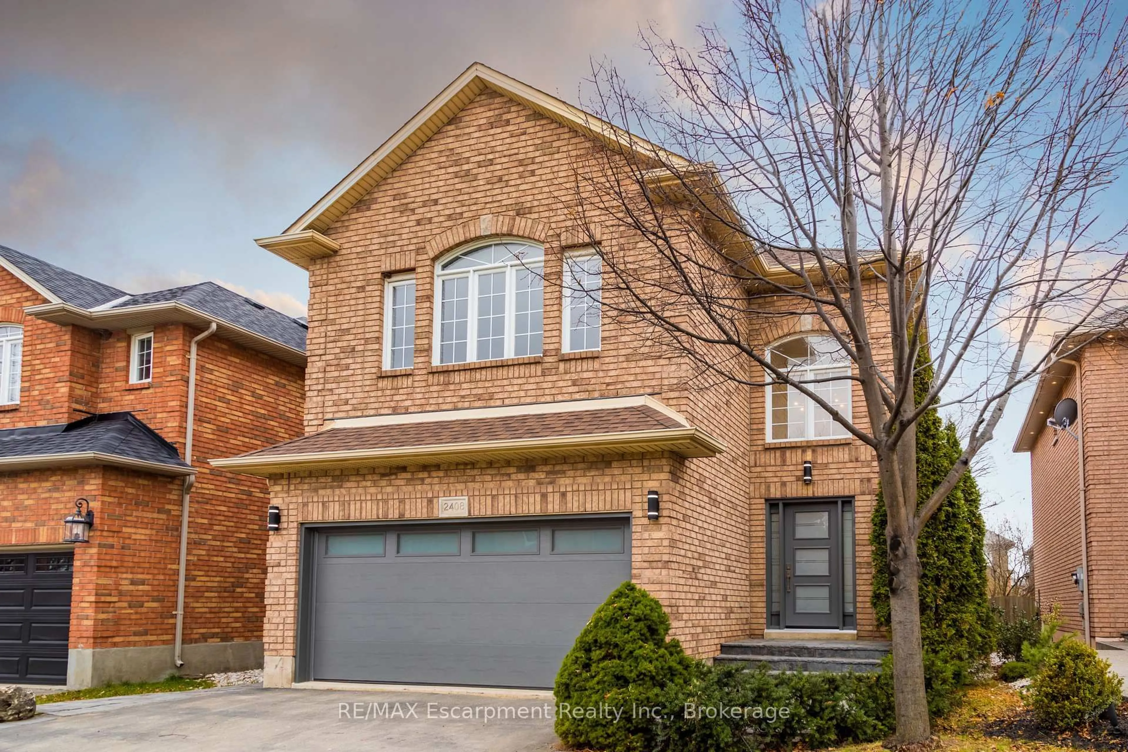 Home with brick exterior material, street for 2408 Valley Heights Cres, Oakville Ontario L6H 6X2