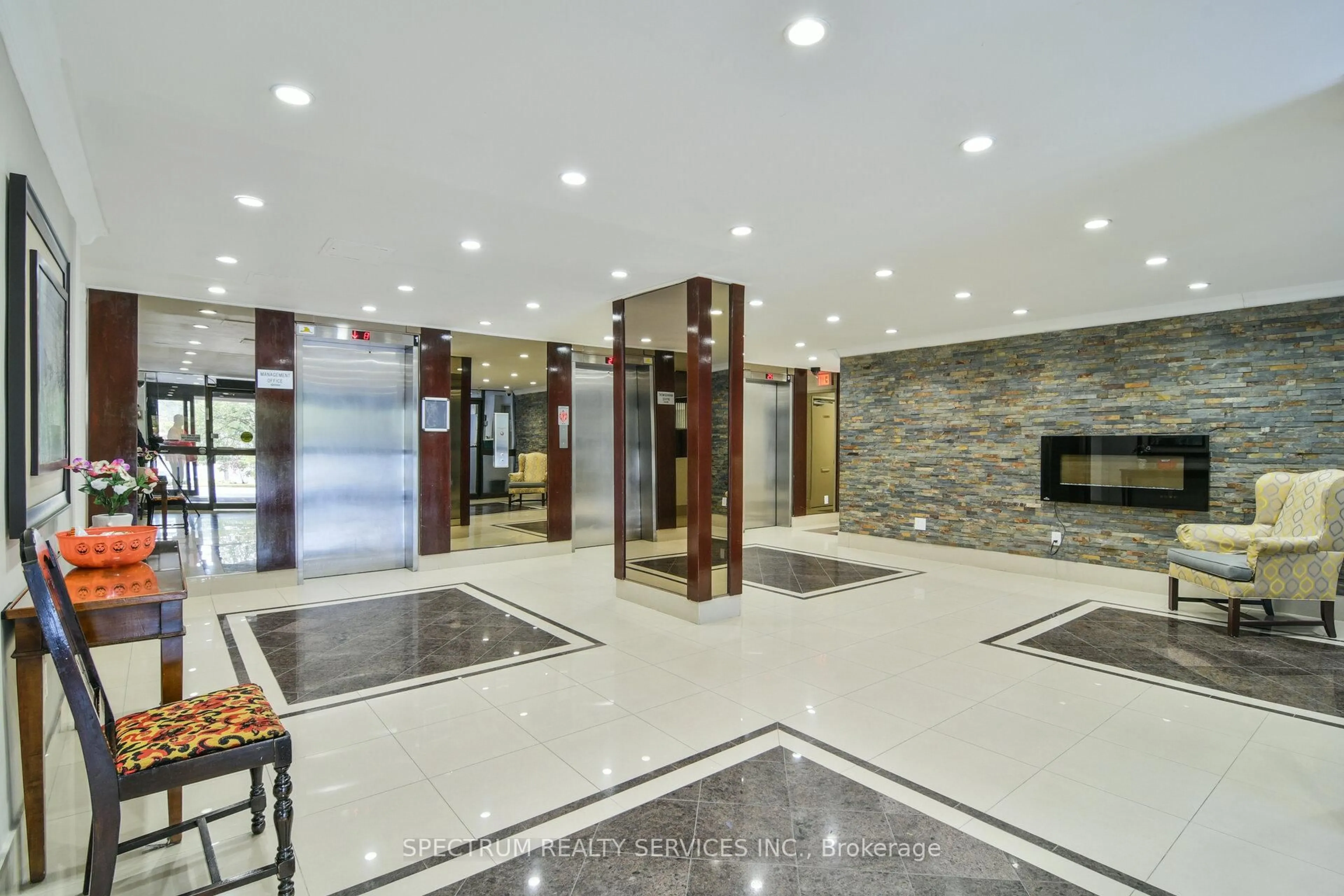 Lobby for 85 Emmett Ave #1210, Toronto Ontario M6M 5A2