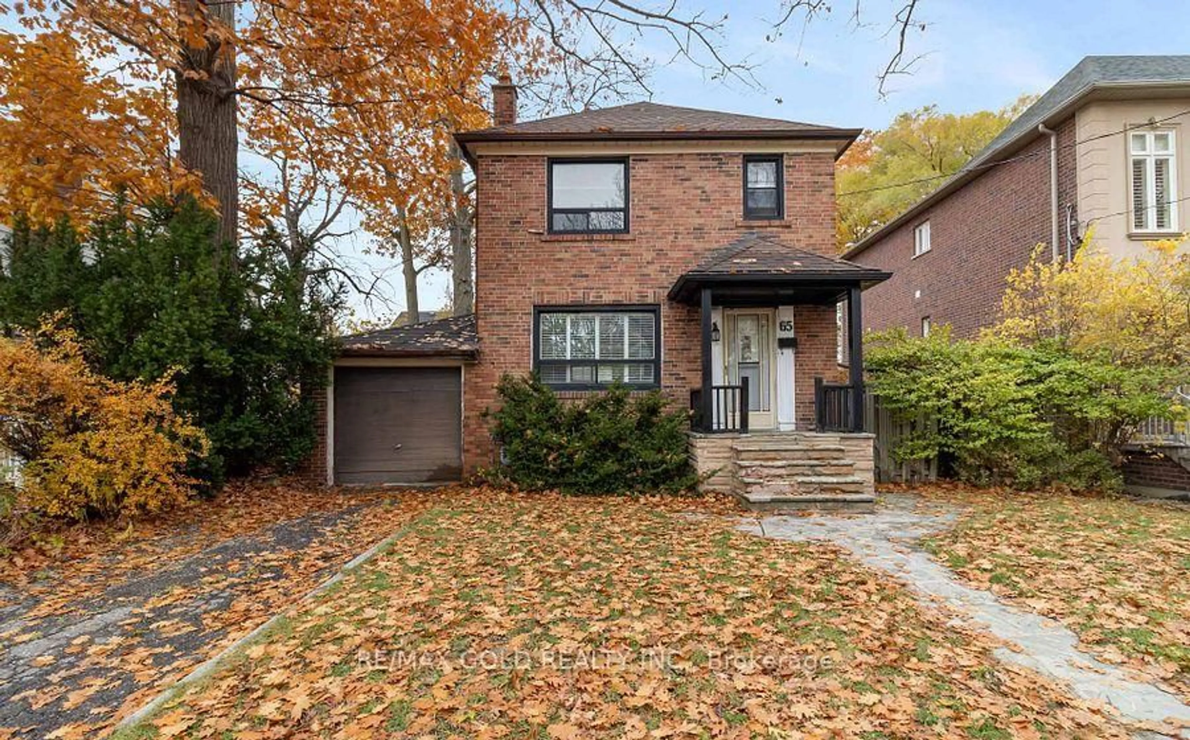 Home with brick exterior material, street for 65 Long Branch Ave, Toronto Ontario M8W 3J3