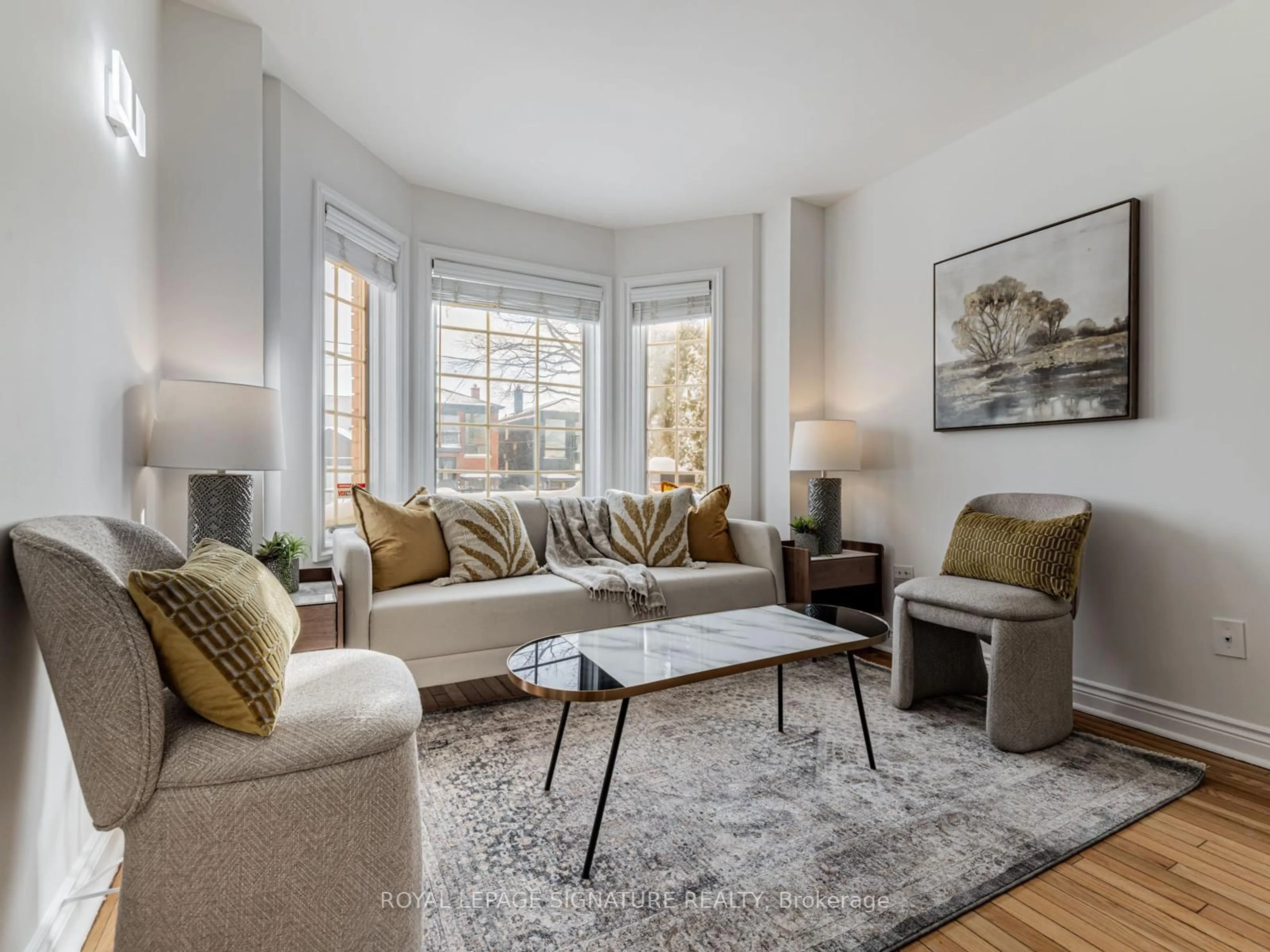 Living room with furniture, unknown for 158 Bowie Ave, Toronto Ontario M6E 2R3