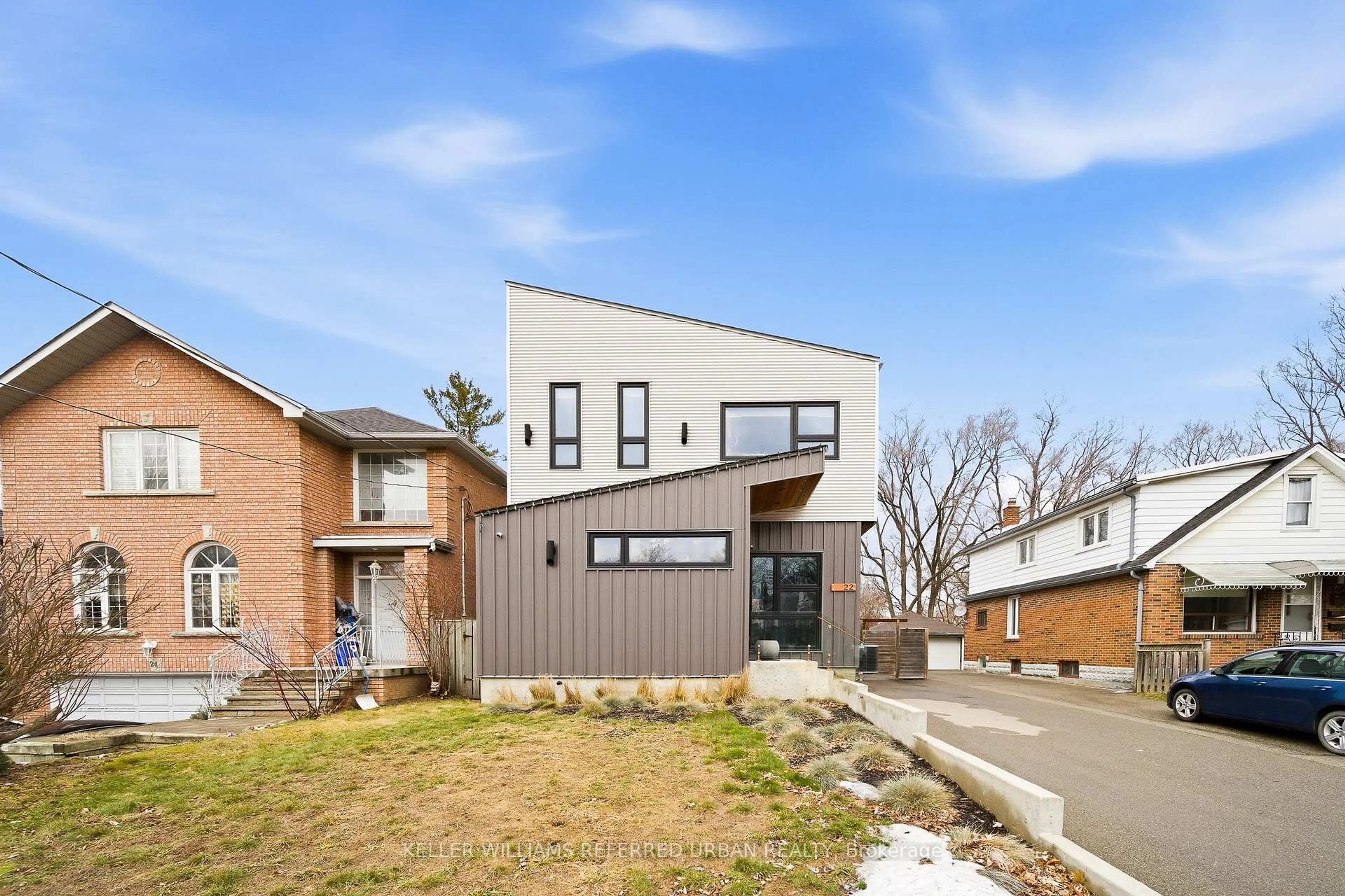 Home with brick exterior material, street for 22 Daniels St, Toronto Ontario M8Y 1L8