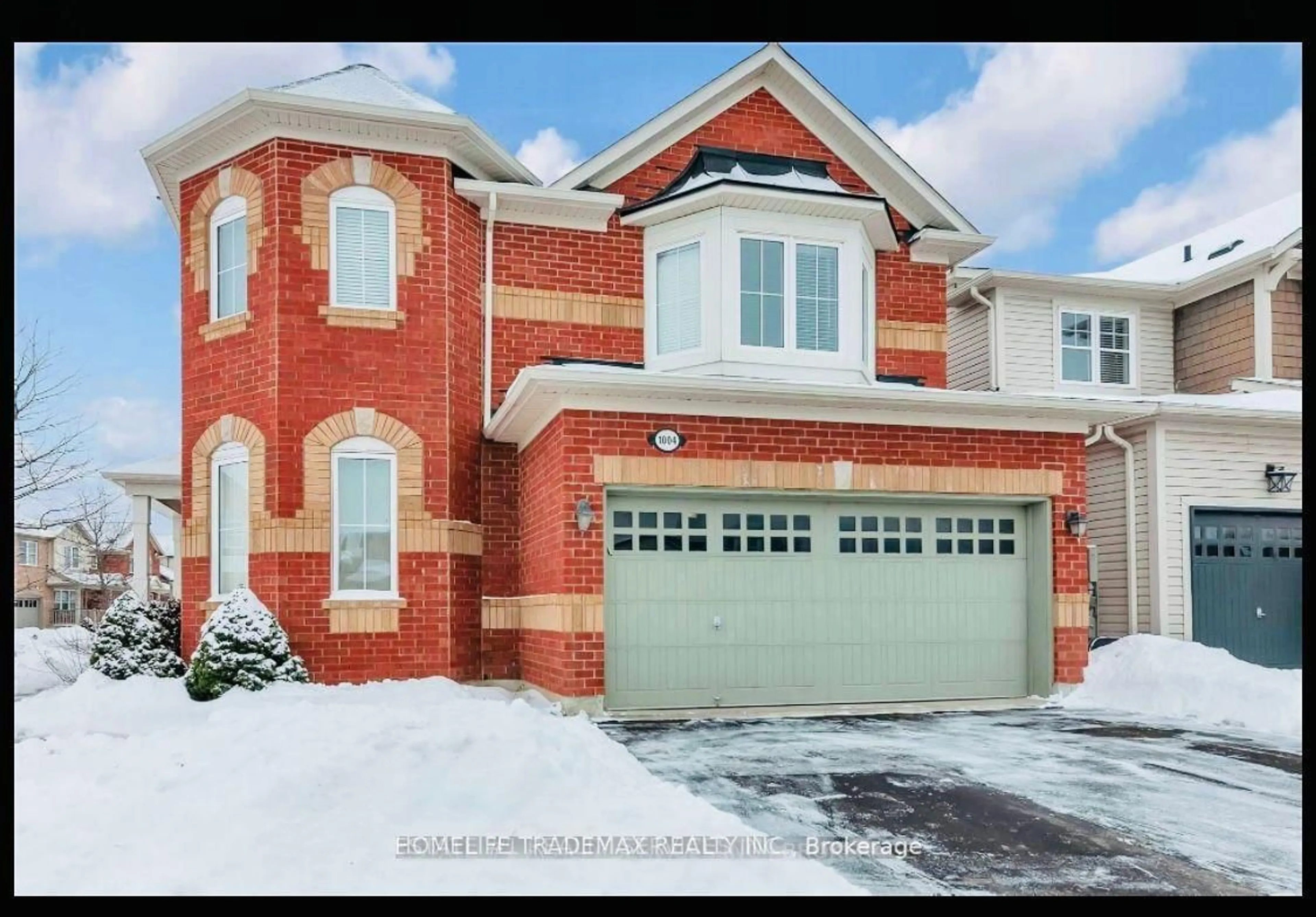 Home with brick exterior material, street for 1004 Savoline Blvd, Milton Ontario L9T 7T1