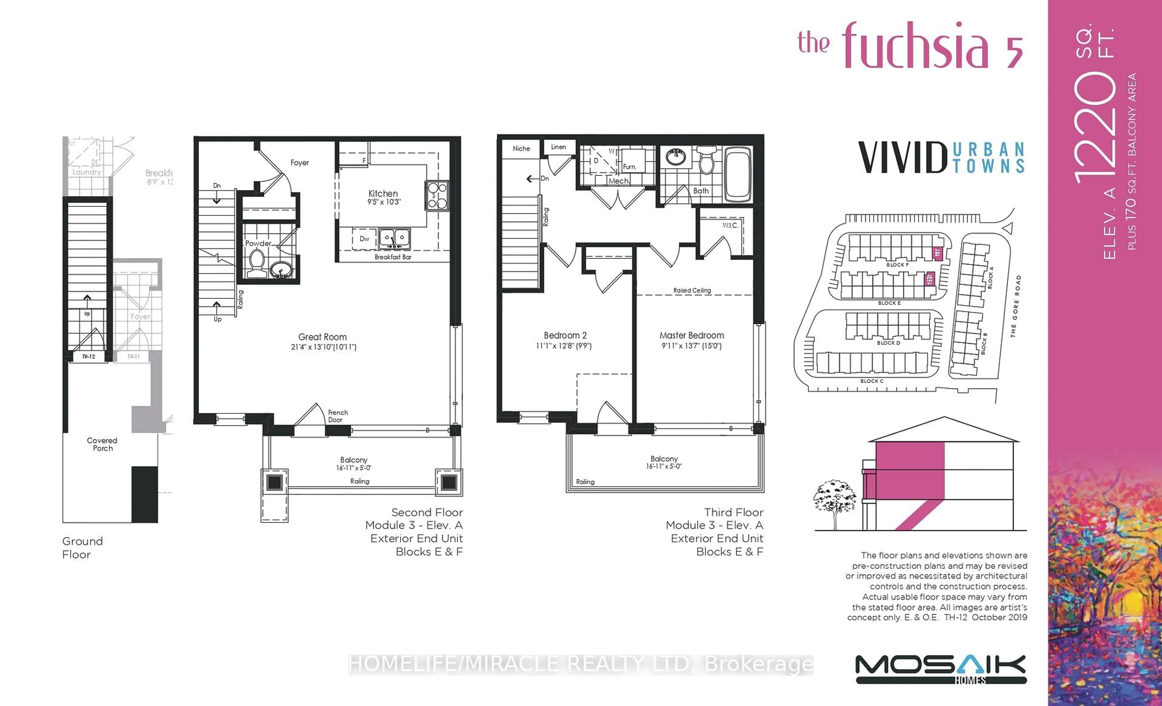 Floor plan for 9470 The Gore Rd, Brampton Ontario L6P 4P9