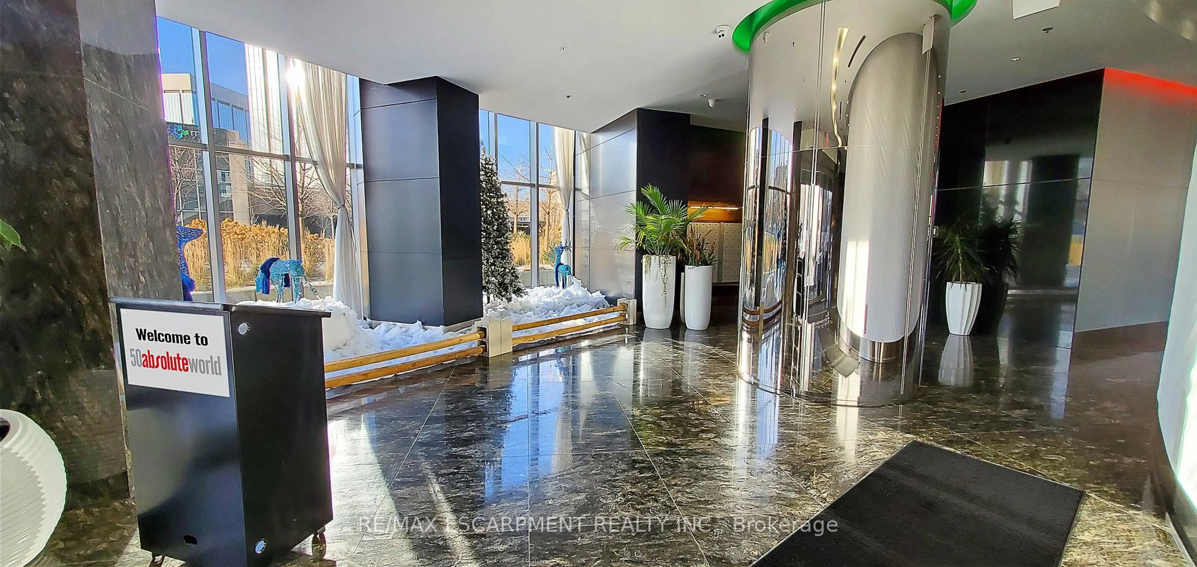 Lobby for 50 Absolute Ave #2105, Mississauga Ontario L4Z 0A8