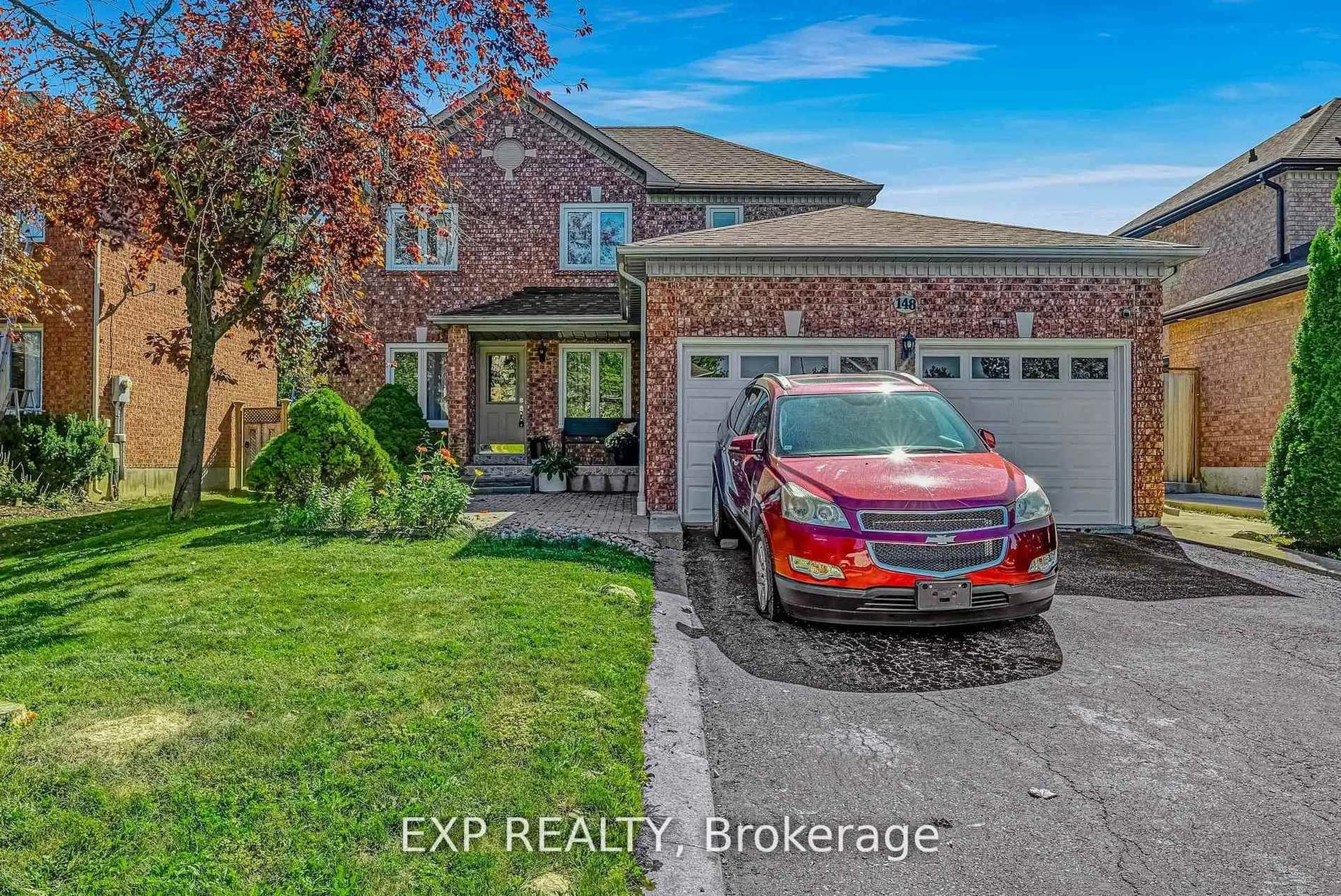 A pic from outside/outdoor area/front of a property/back of a property/a pic from drone, street for 148 Taylorwood Ave, Caledon Ontario L7E 1H8