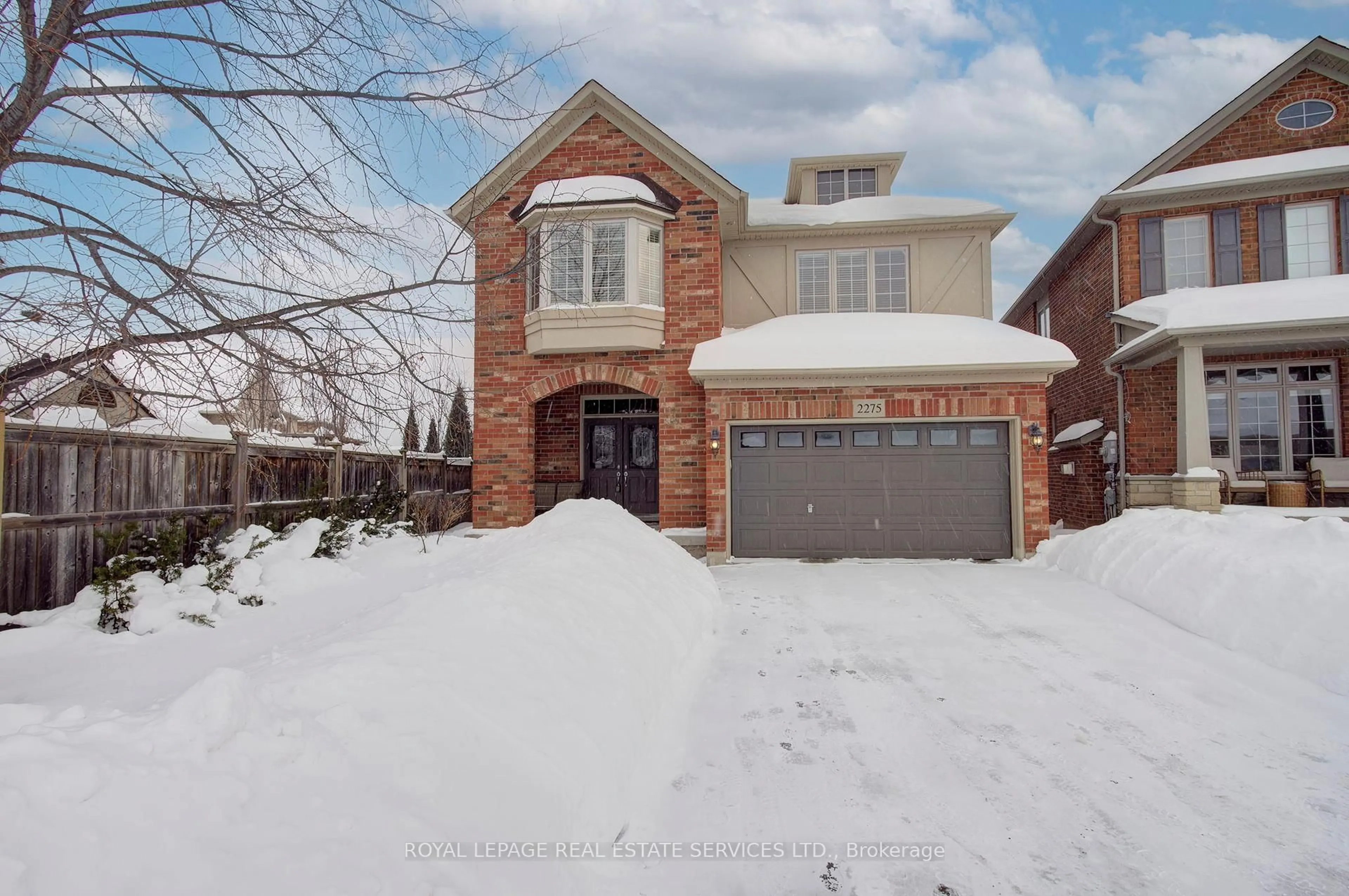 Home with brick exterior material, street for 2275 Littondale Lane, Oakville Ontario L6M 0A6