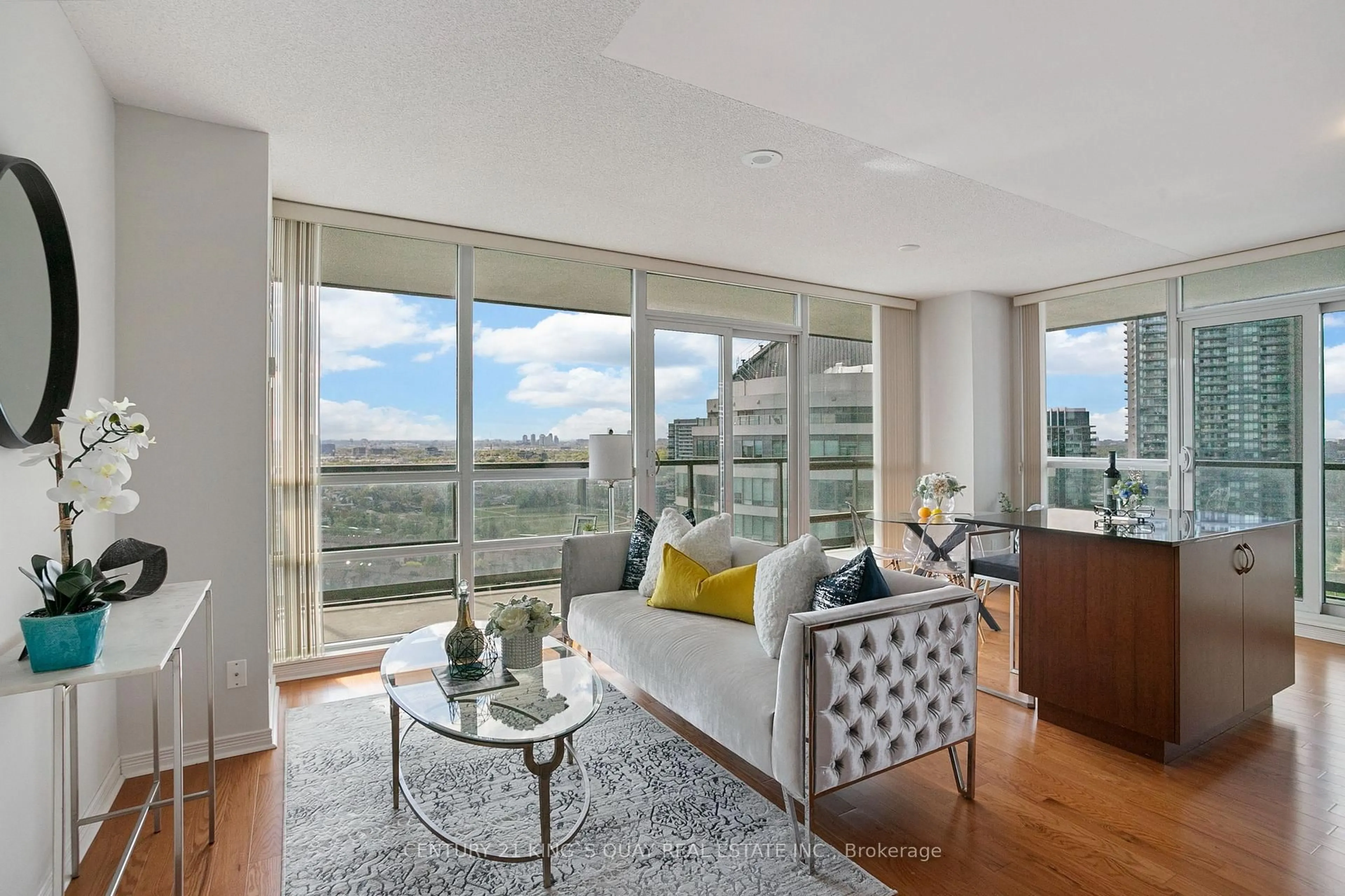 Living room with furniture, unknown for 2240 Lake Shore Blvd #2904, Toronto Ontario M8V 0A9