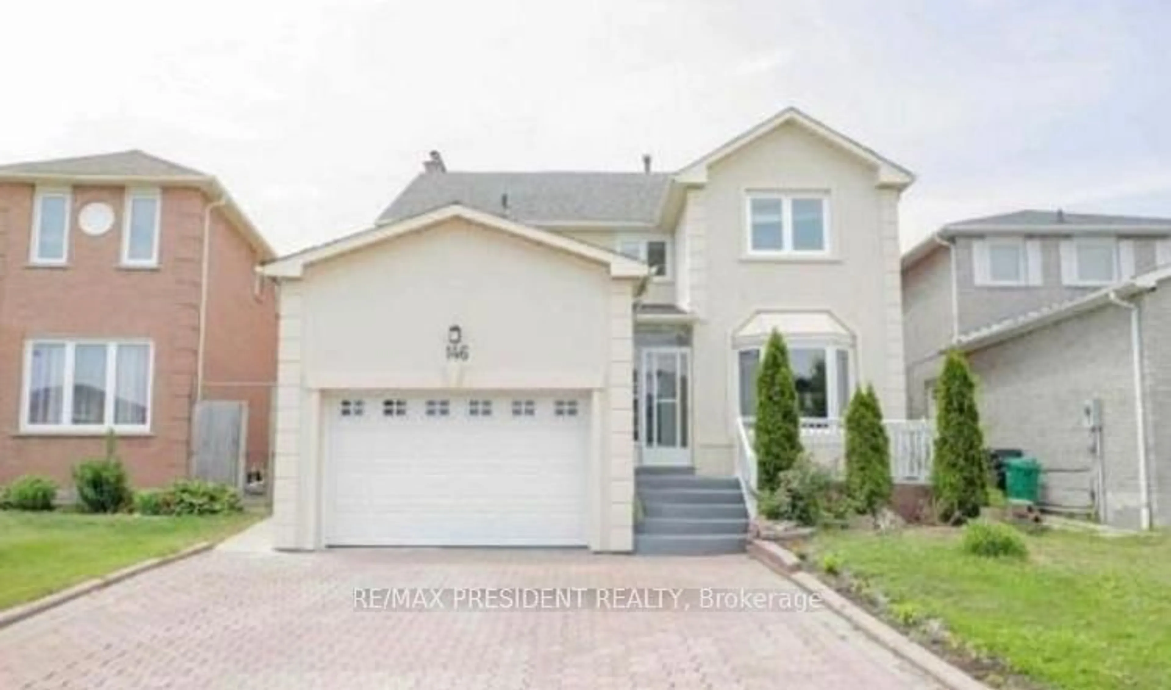 Home with vinyl exterior material, street for 146 Havelock Dr, Brampton Ontario L6W 4G3