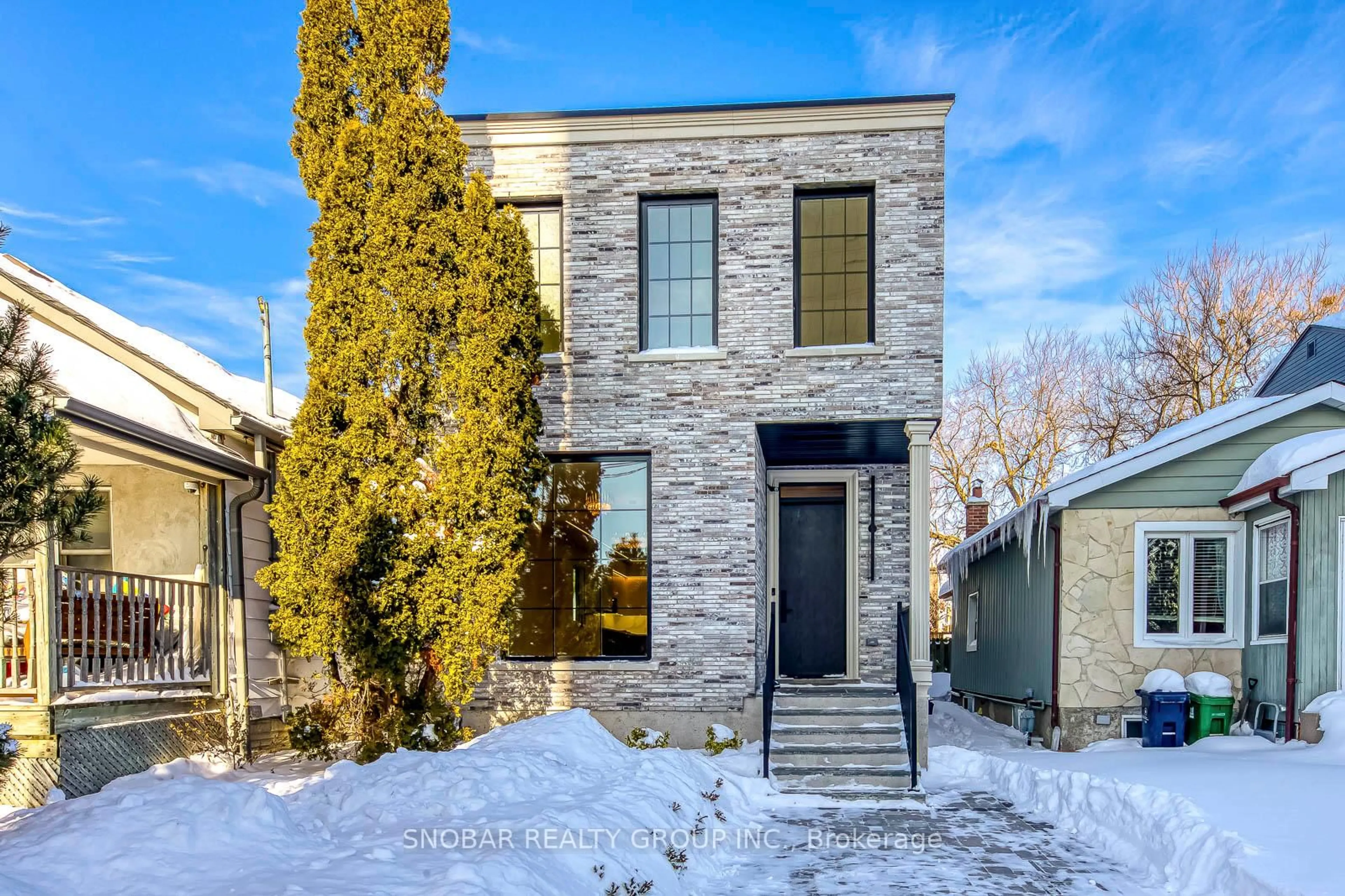 Home with brick exterior material, street for 104 Newcastle St, Toronto Ontario M8Z 1C8