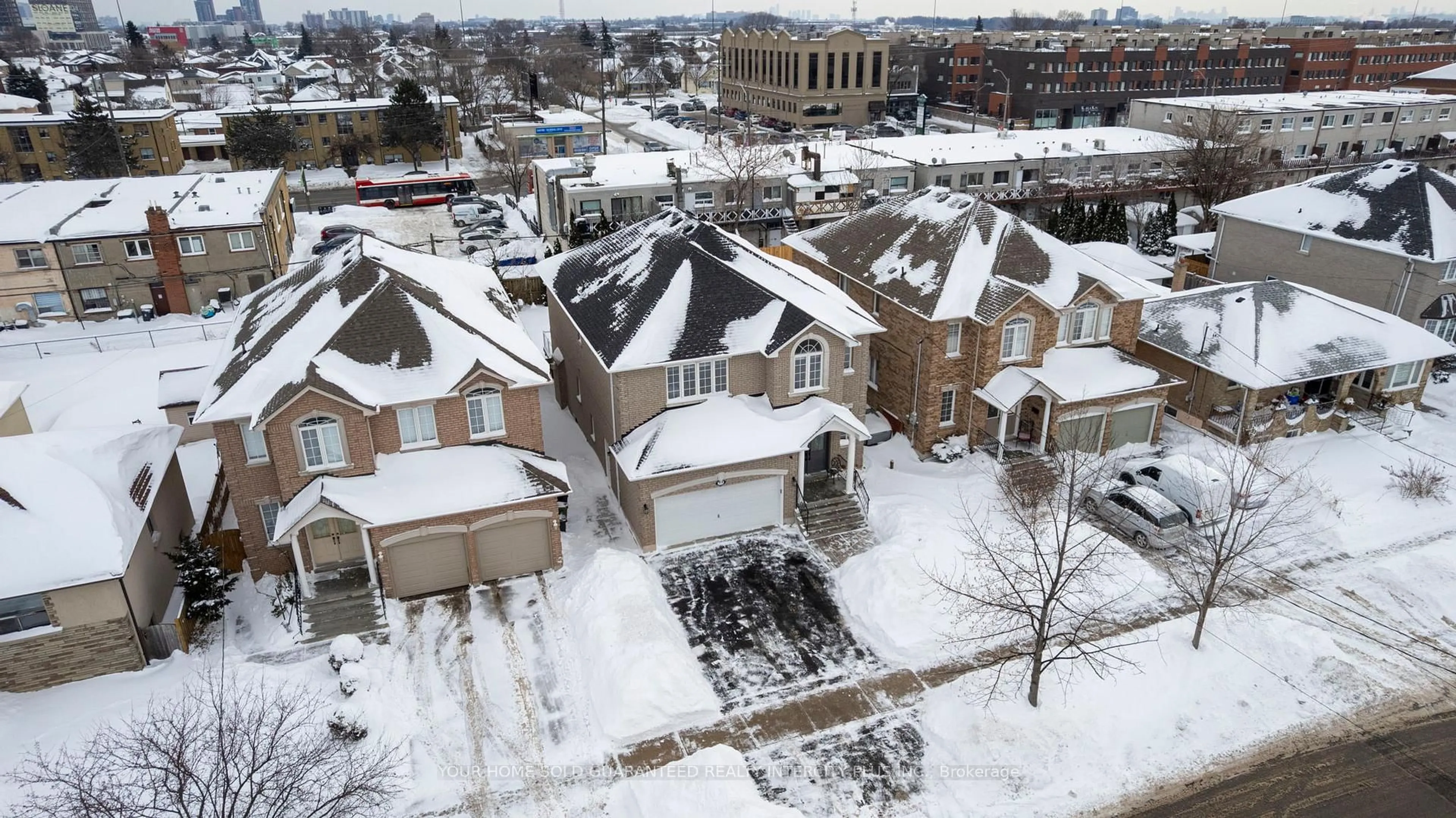 A pic from outside/outdoor area/front of a property/back of a property/a pic from drone, unknown for 91A Regent Rd, Toronto Ontario M3K 1H2
