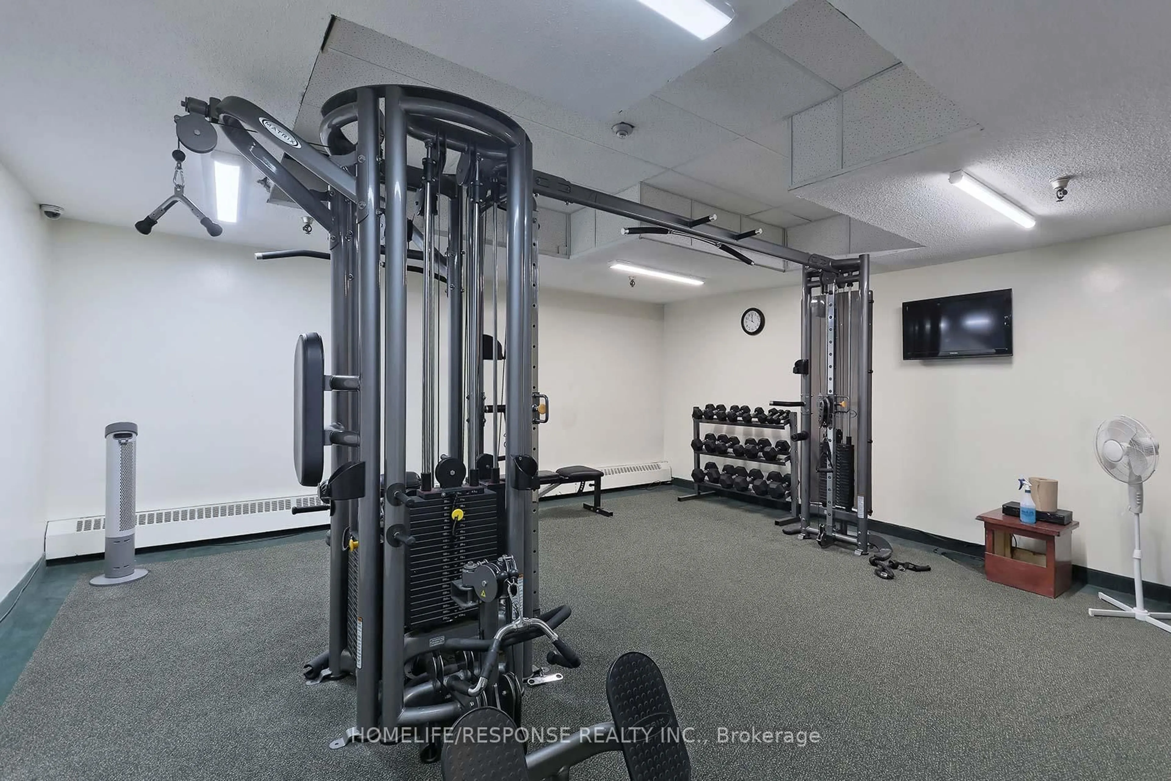 Gym or fitness room for 3390 WESTON Rd #1003, Toronto Ontario M9M 2X3