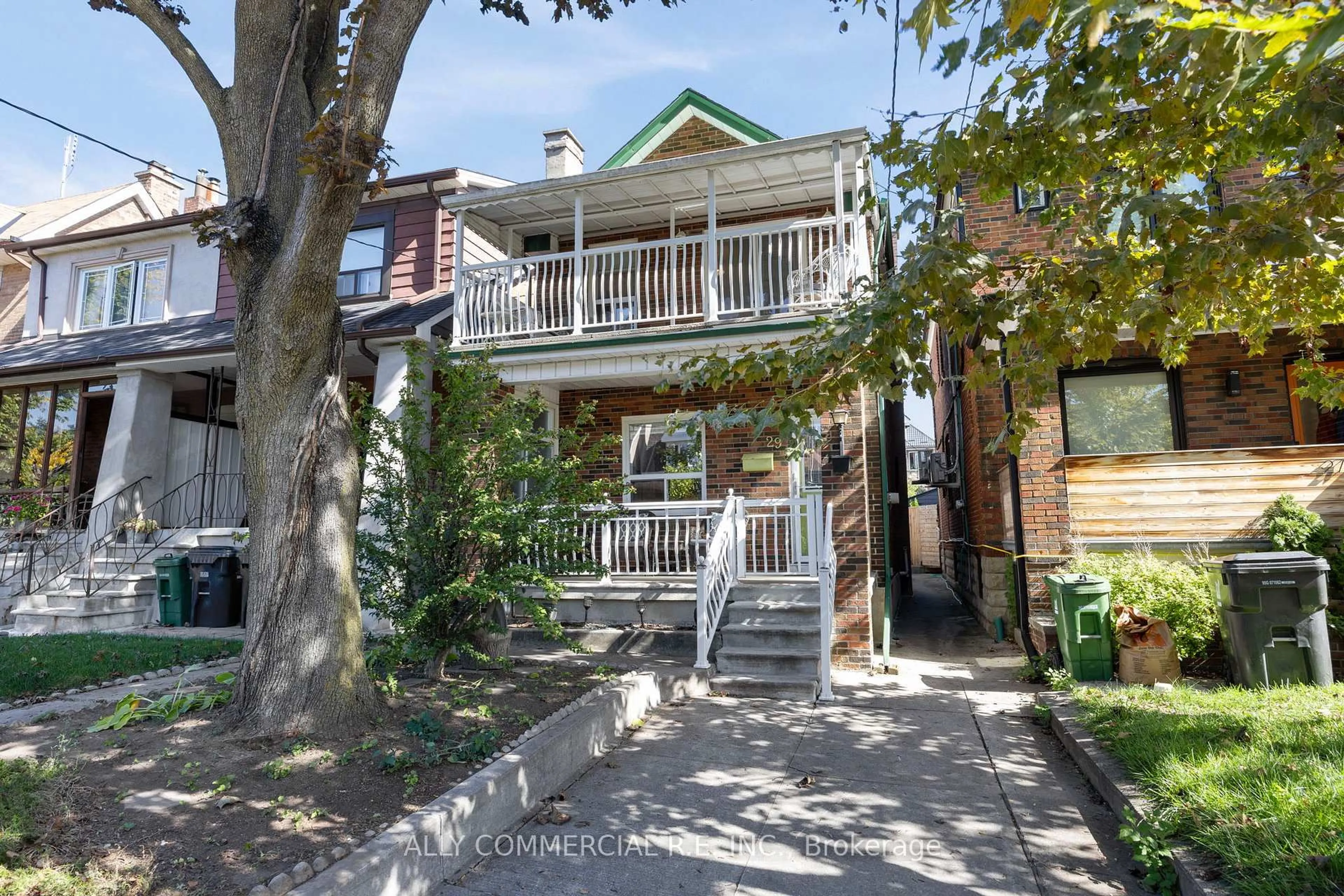 Home with brick exterior material, street for 29 Harvie Ave, Toronto Ontario M6E 4K2