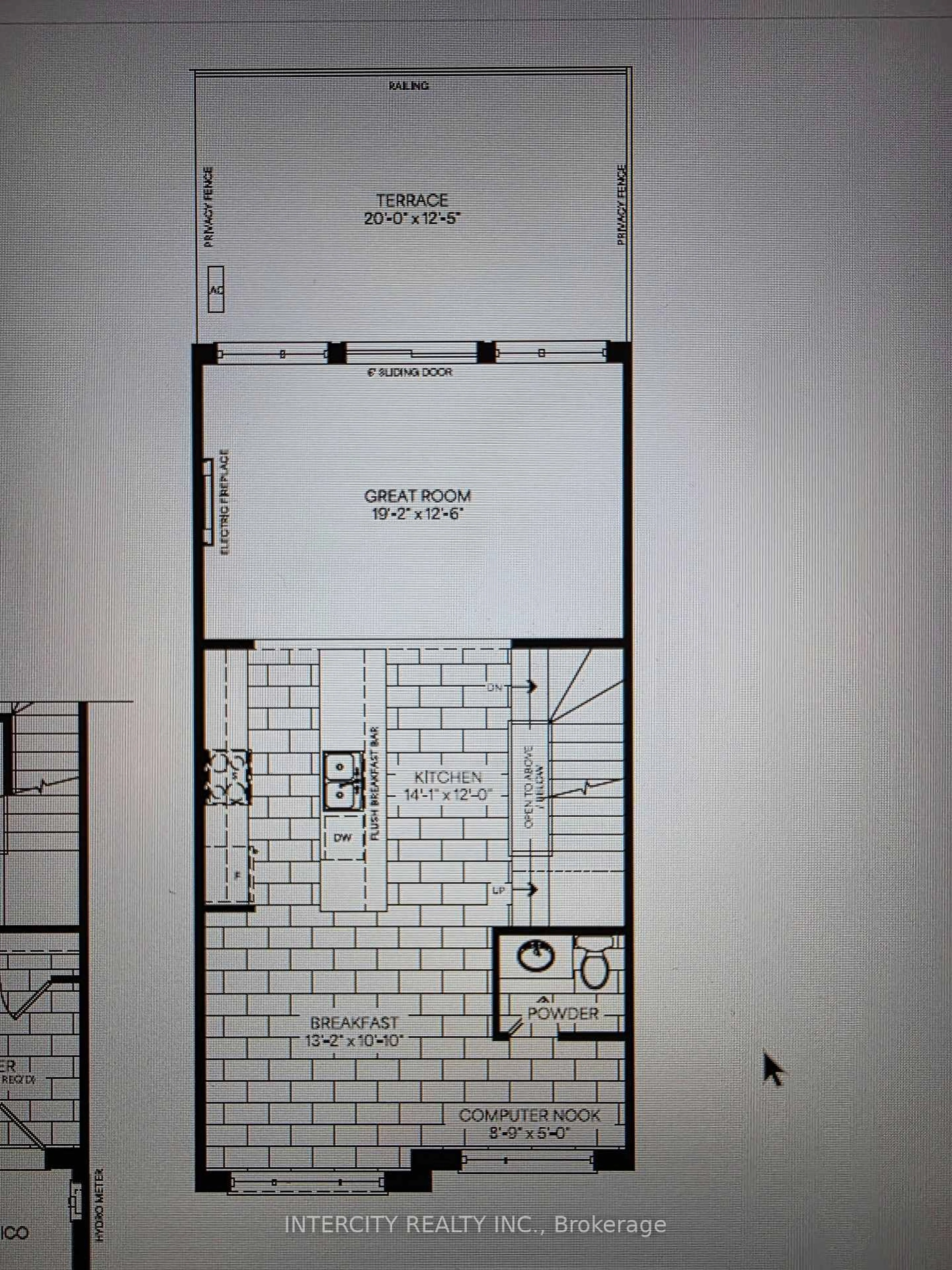 Floor plan for Lot 331-2 Tim Manley Ave, Caledon Ontario L7C 1Z9