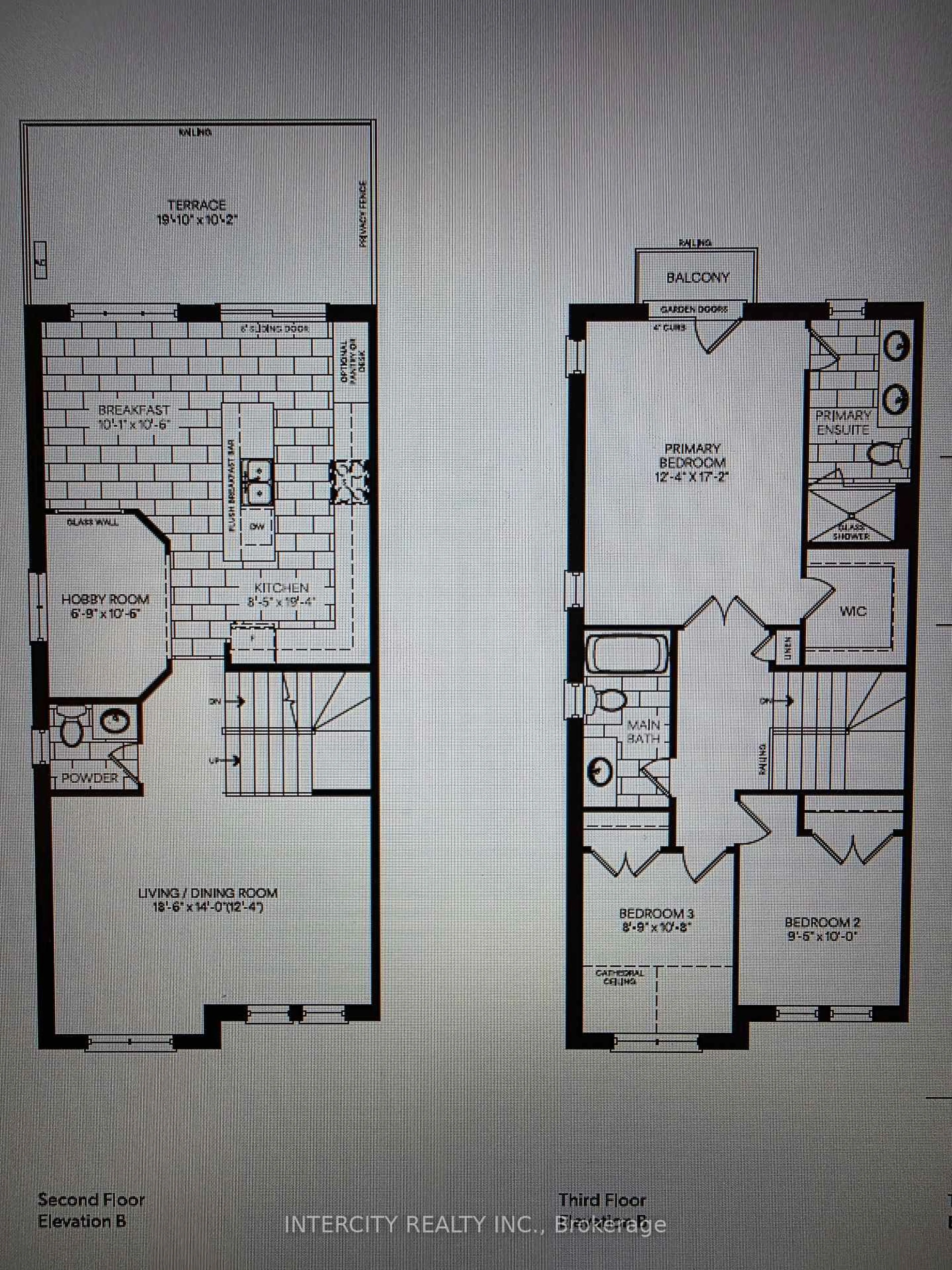 Floor plan for Lot 332-5 Tim Manley Ave, Caledon Ontario L7C 1Z9