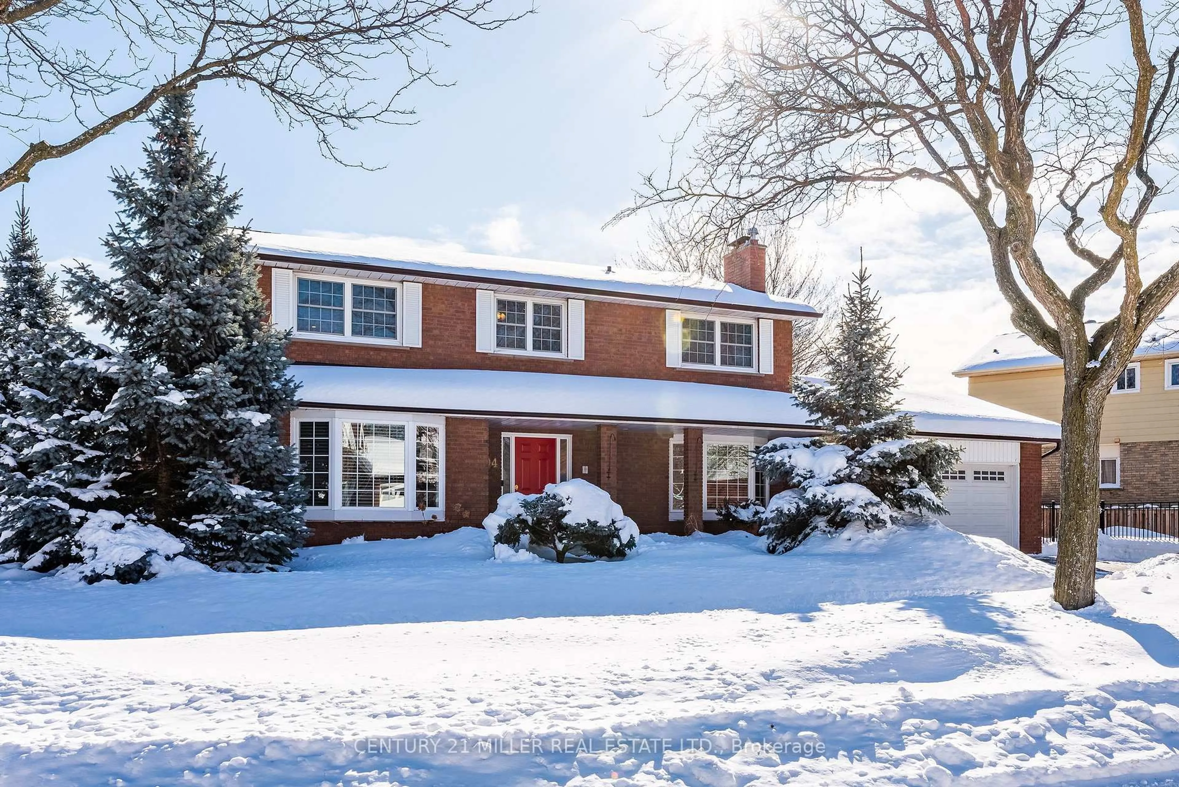 Home with brick exterior material, street for 1404 Kimberley Dr, Oakville Ontario L6H 2W6