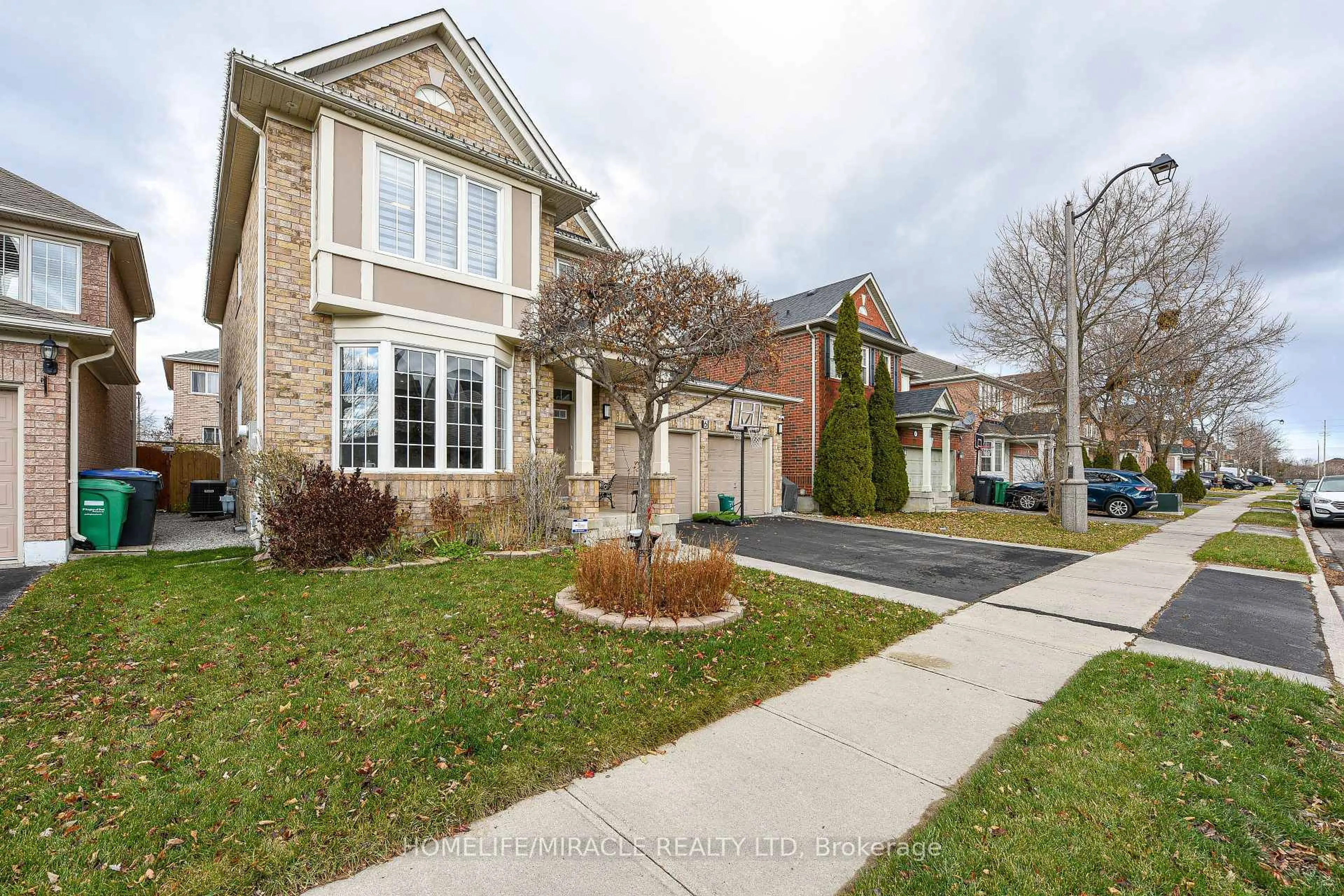 Home with brick exterior material, street for 6 Mendoza Dr, Brampton Ontario L7A 3M3
