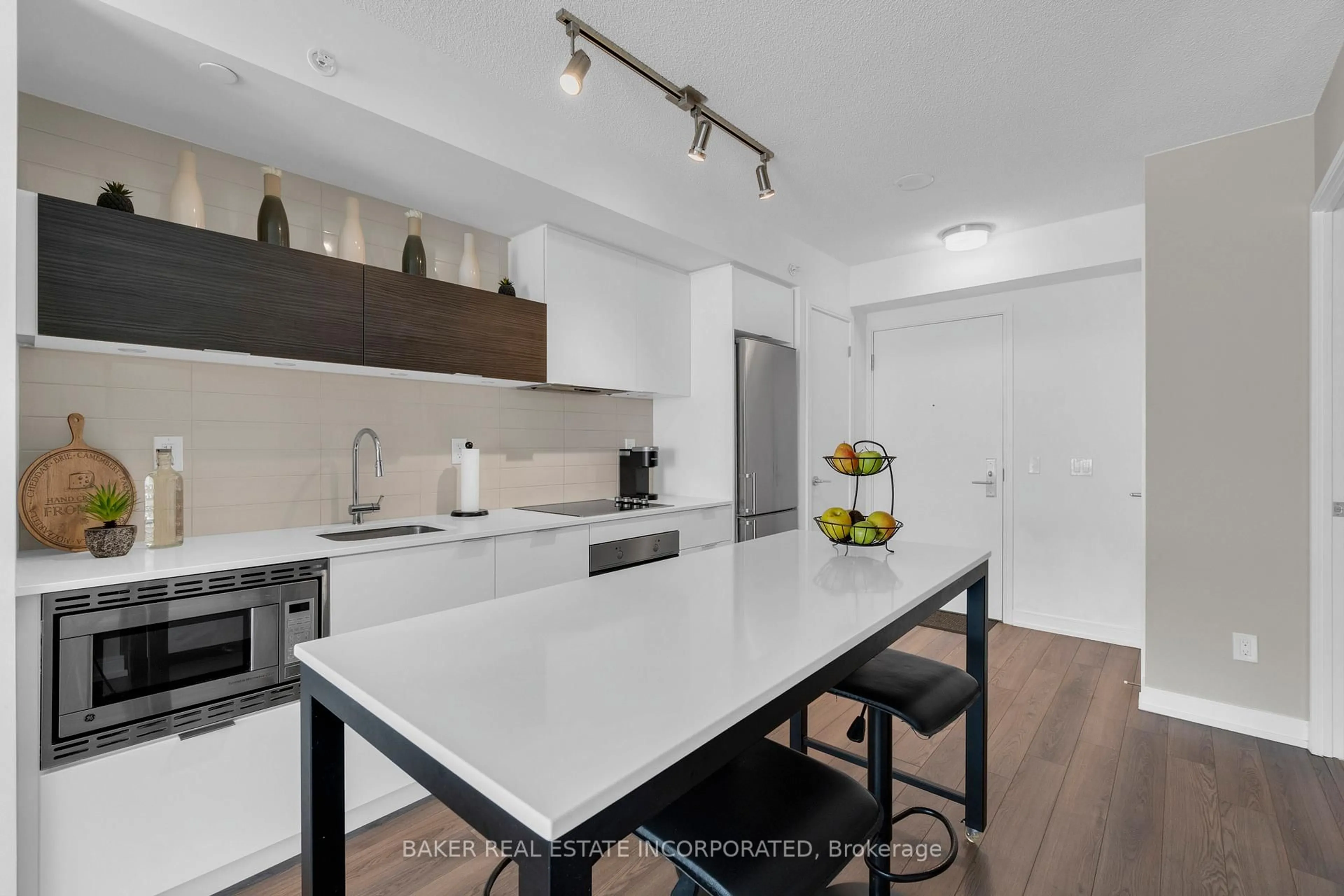 Open concept kitchen, unknown for 20 Thomas Riley Rd #701, Toronto Ontario M9B 0C3