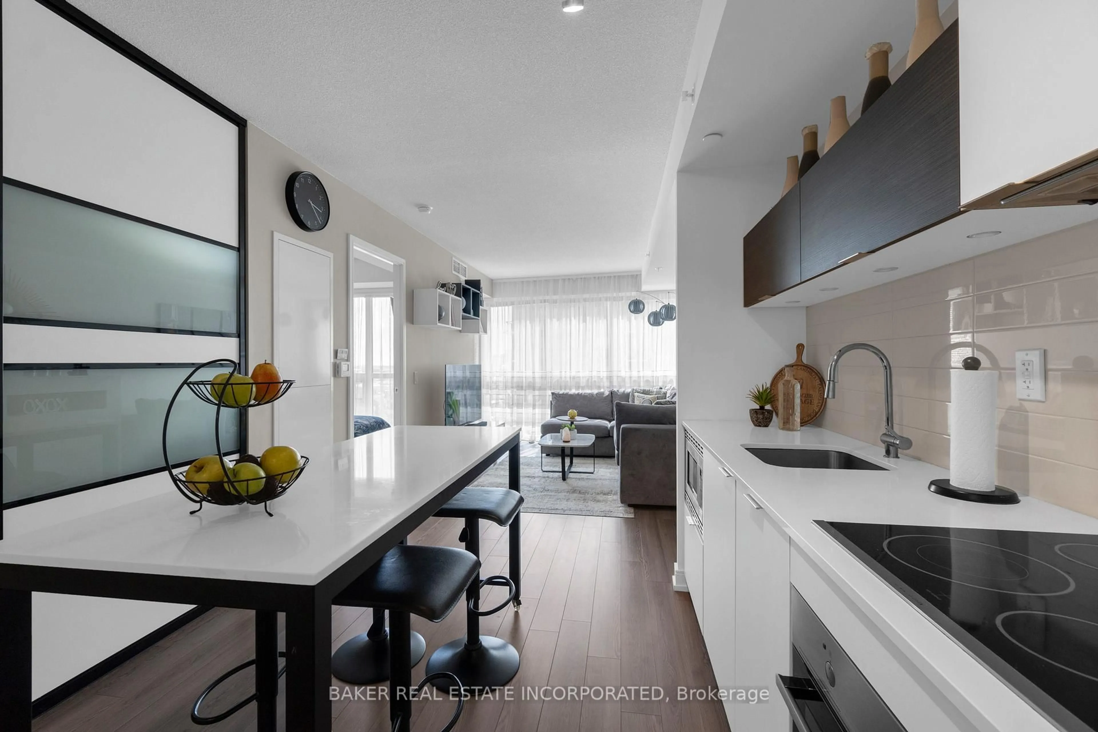 Contemporary kitchen, unknown for 20 Thomas Riley Rd #701, Toronto Ontario M9B 0C3