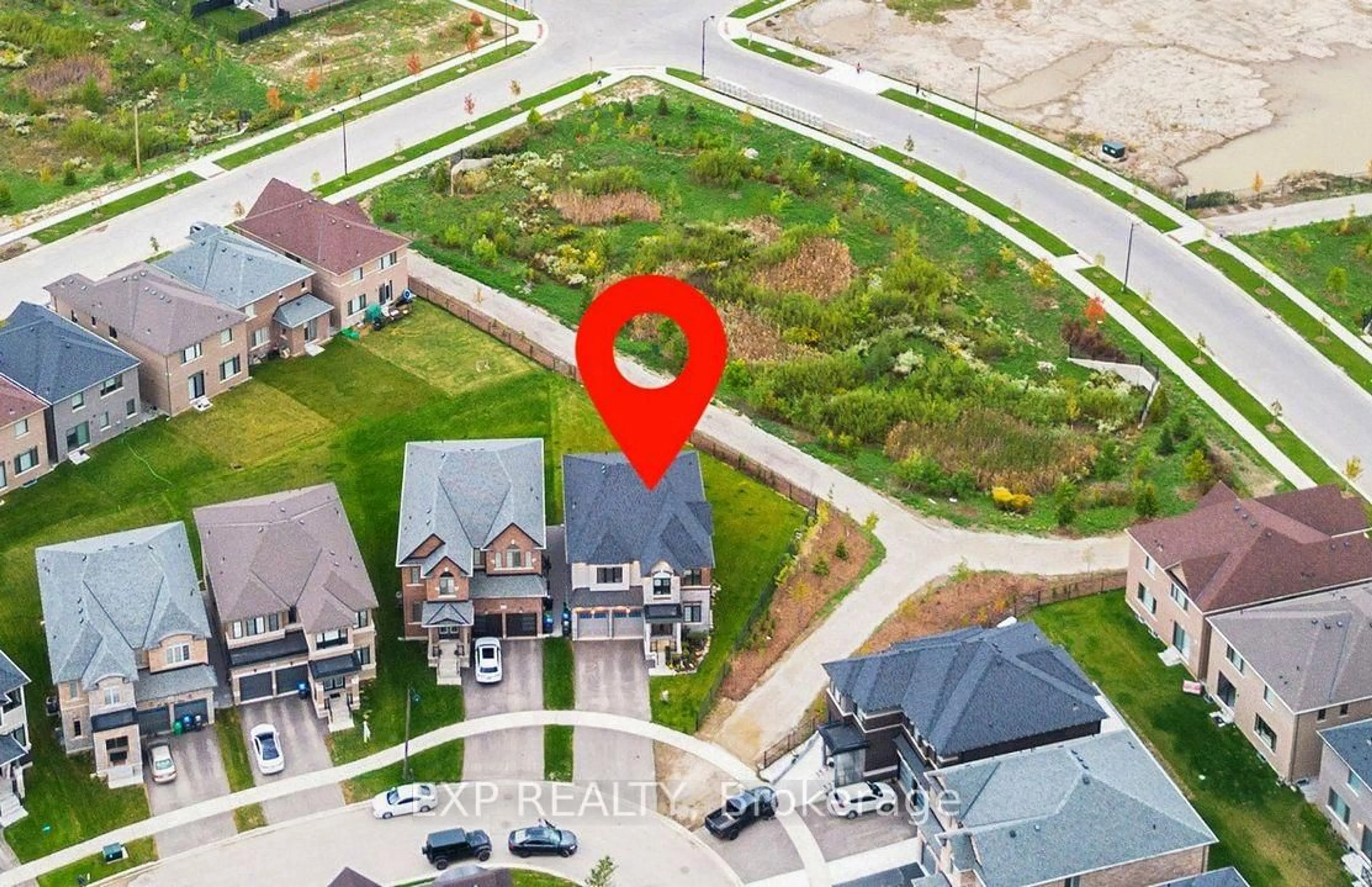 A pic from outside/outdoor area/front of a property/back of a property/a pic from drone, street for 59 Lipscott Dr, Caledon Ontario L7C 4K1