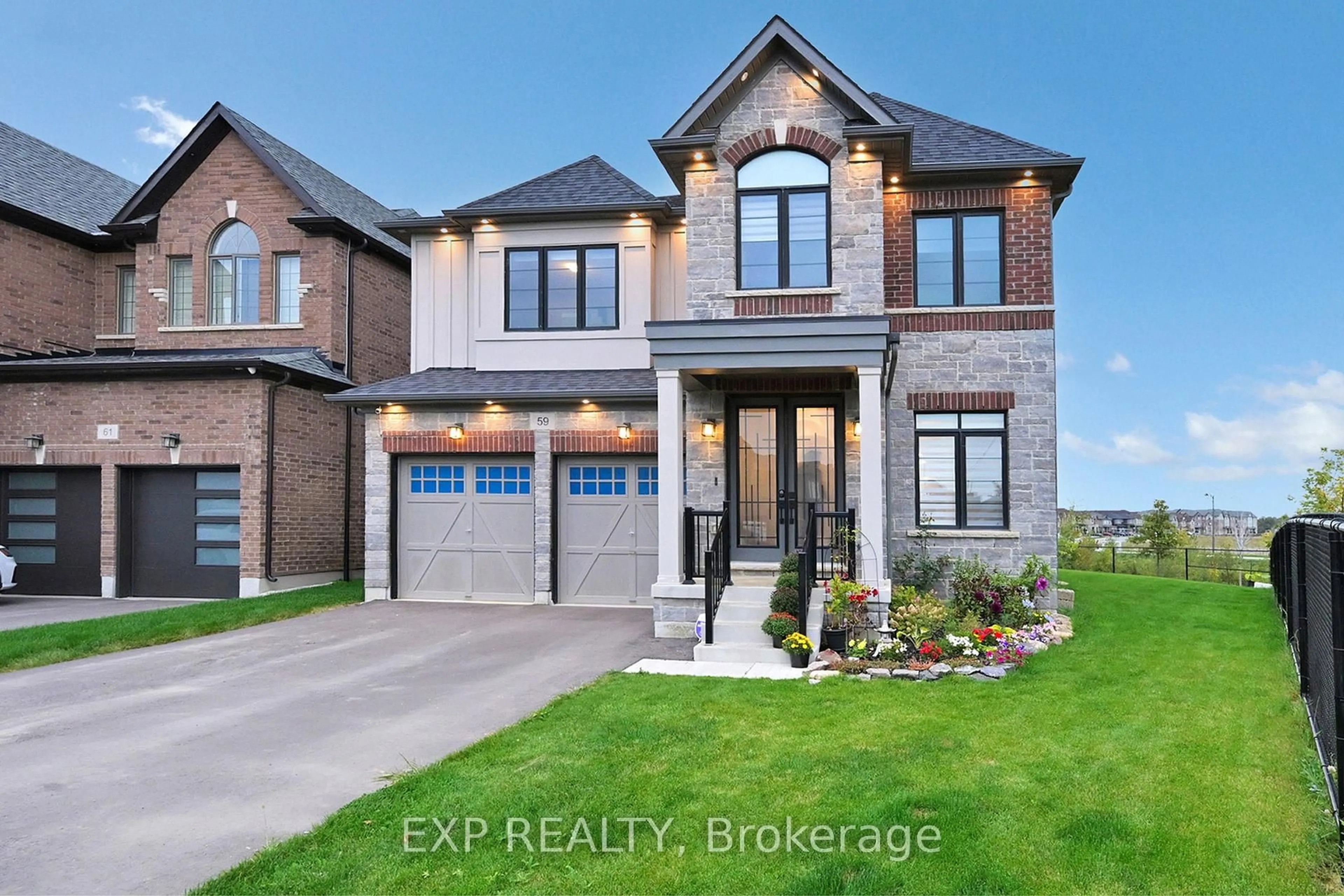 Home with brick exterior material, street for 59 Lipscott Dr, Caledon Ontario L7C 4K1