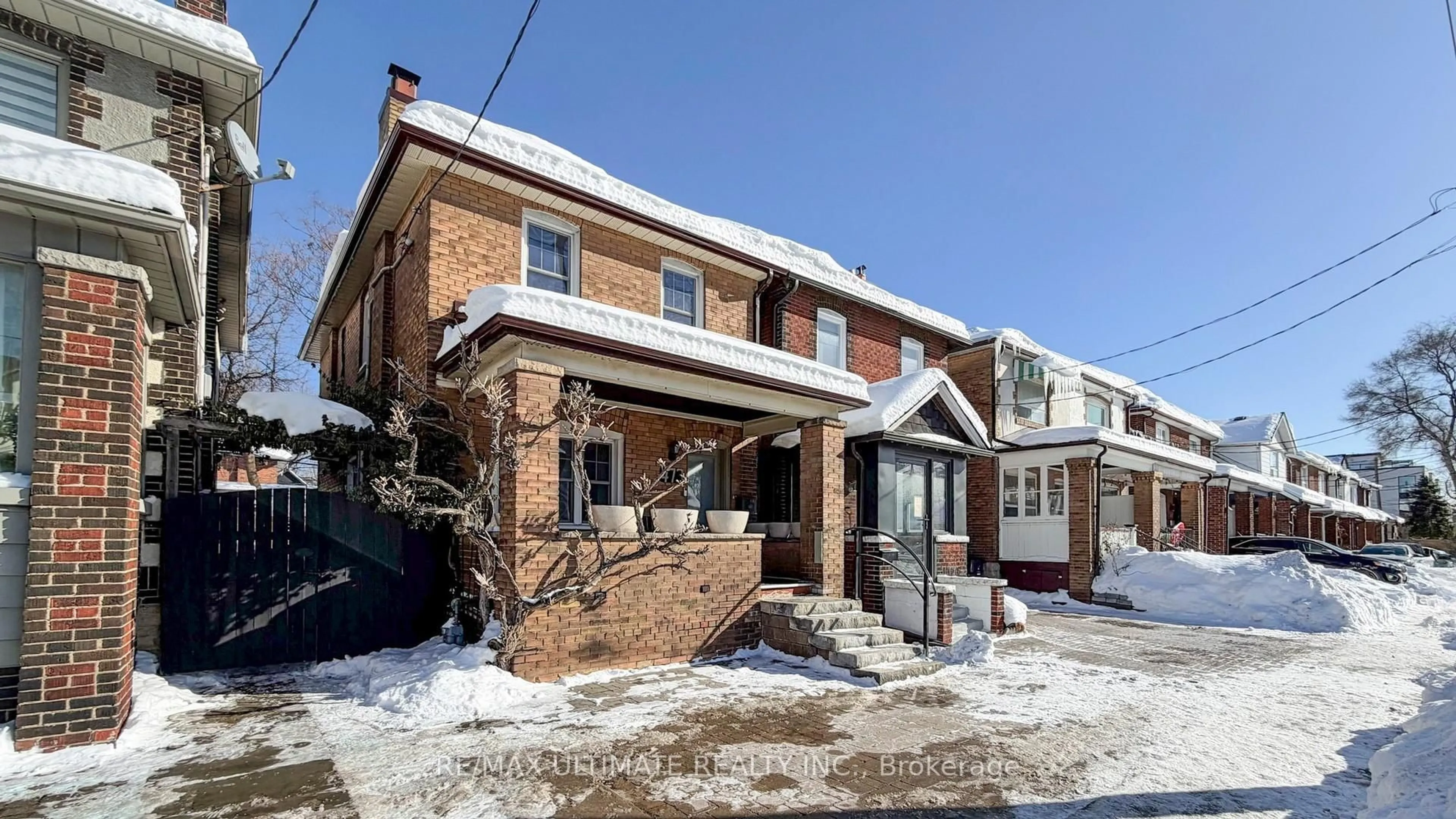 Home with brick exterior material, street for 473 Jane St, Toronto Ontario M6S 4A1