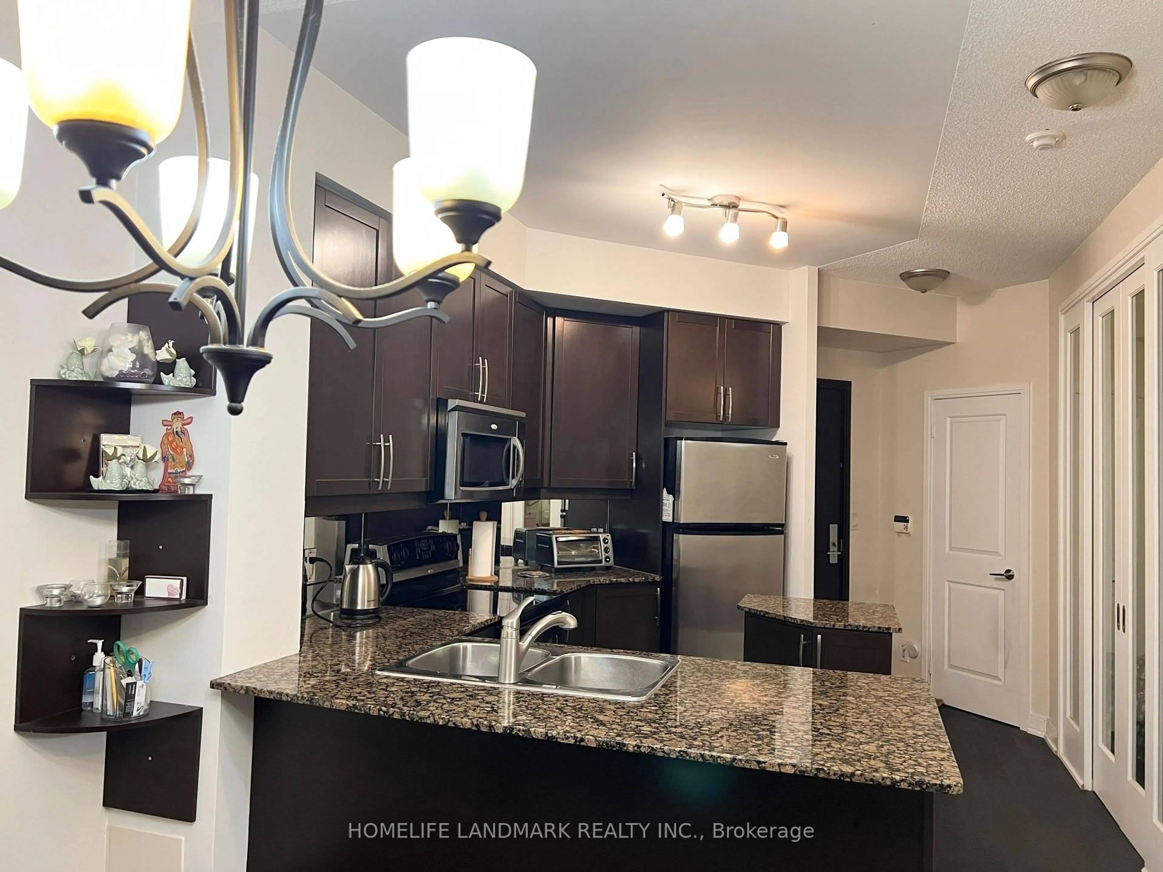 Open concept kitchen, unknown for 70 Absolute Ave #2707, Mississauga Ontario L4Z 0A4