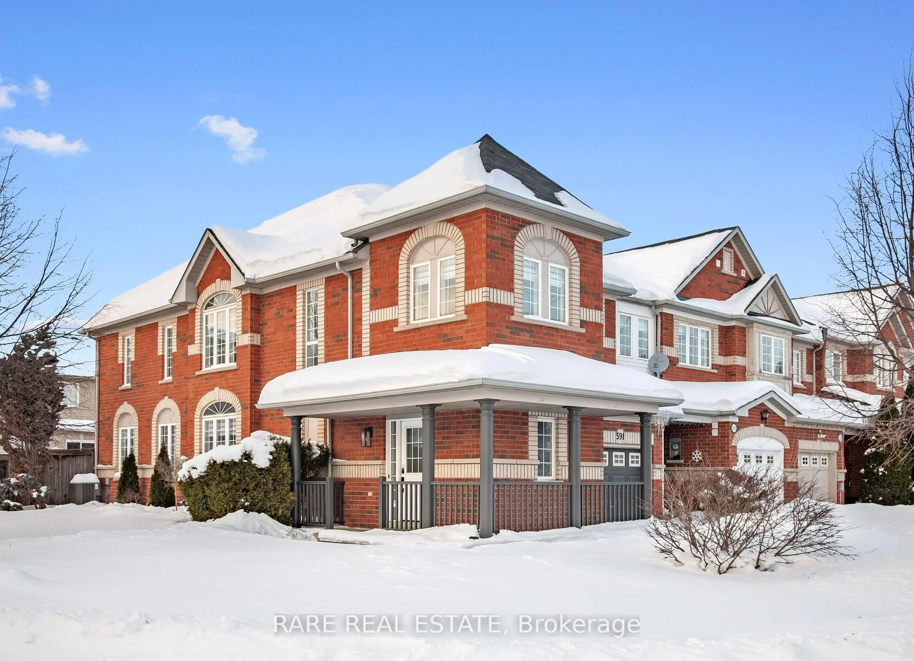 Home with brick exterior material, unknown for 591 Willmott Cres, Milton Ontario L9T 6E9