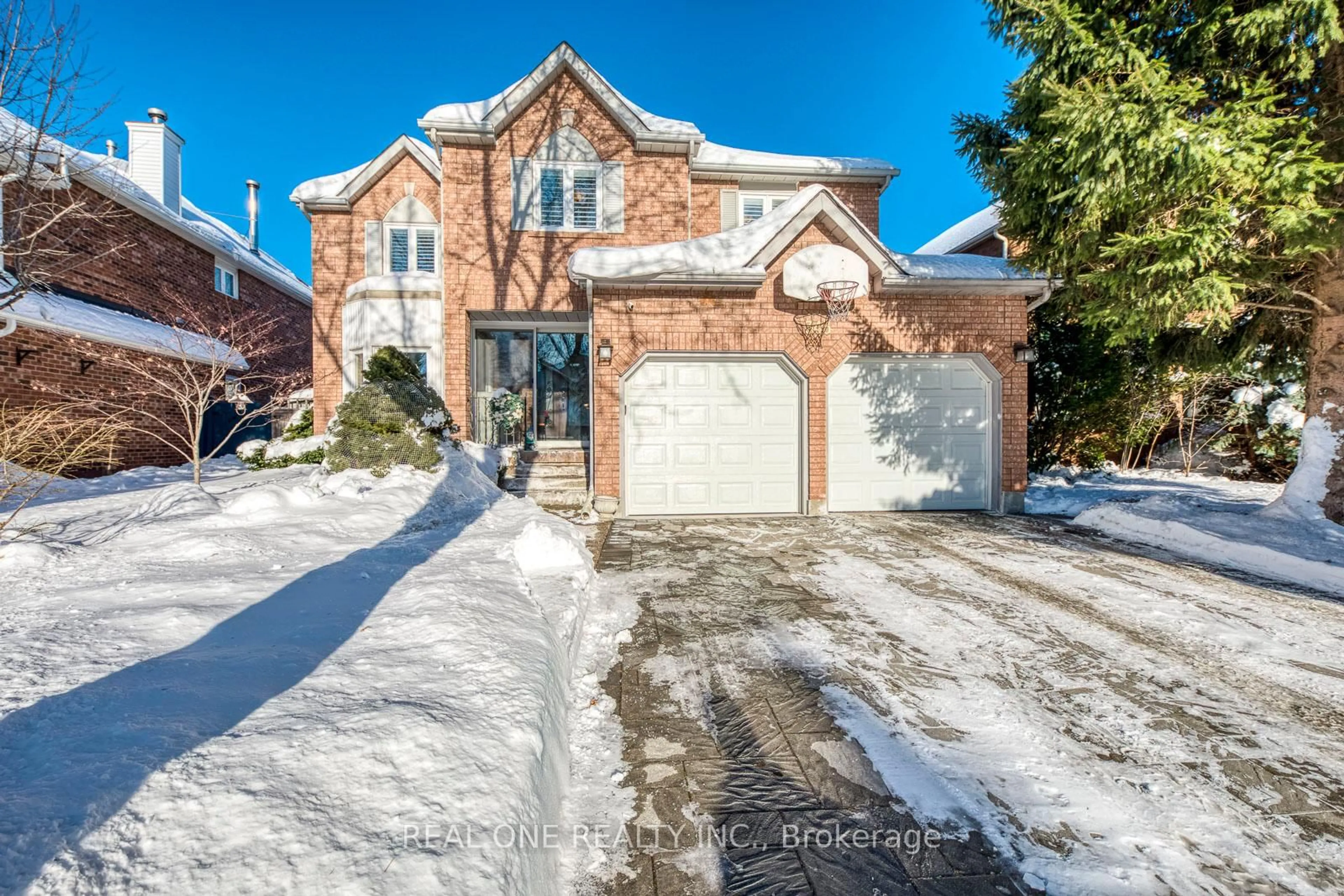 Home with brick exterior material, street for 343 Northwood Dr, Oakville Ontario L6M 1M8