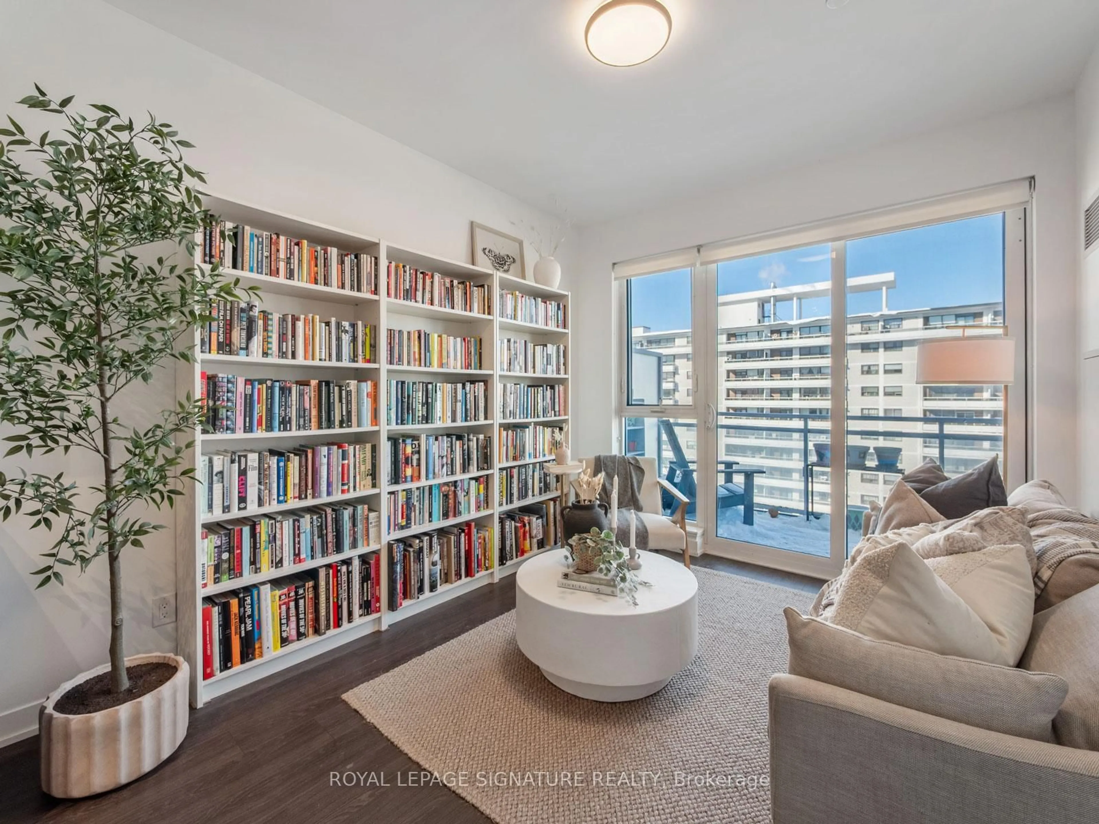 Living room with furniture, unknown for 1830 Bloor St #1201, Toronto Ontario M6P 0A2