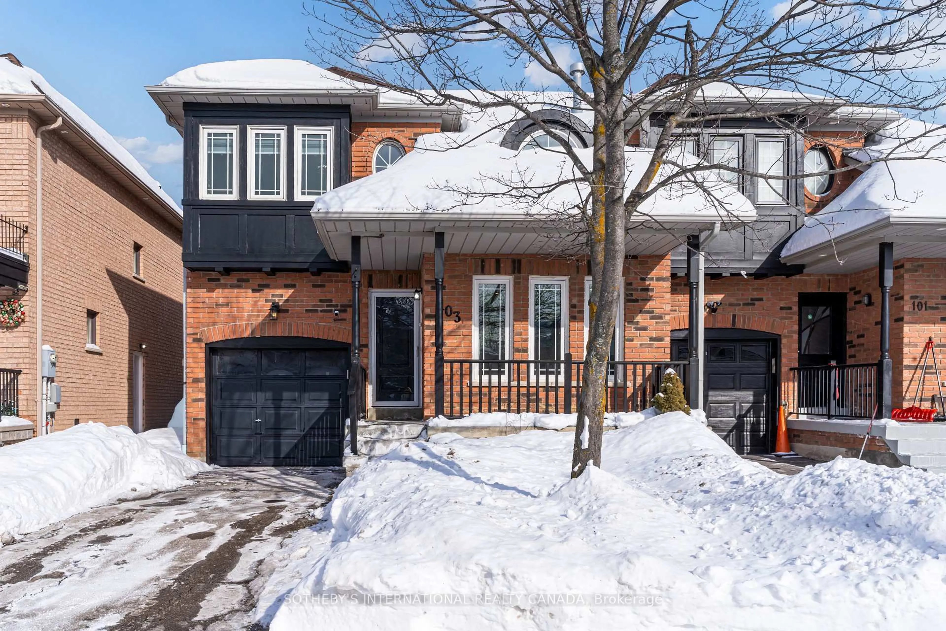 Home with brick exterior material, street for 103 Giraffe Ave, Brampton Ontario L6R 1Z2