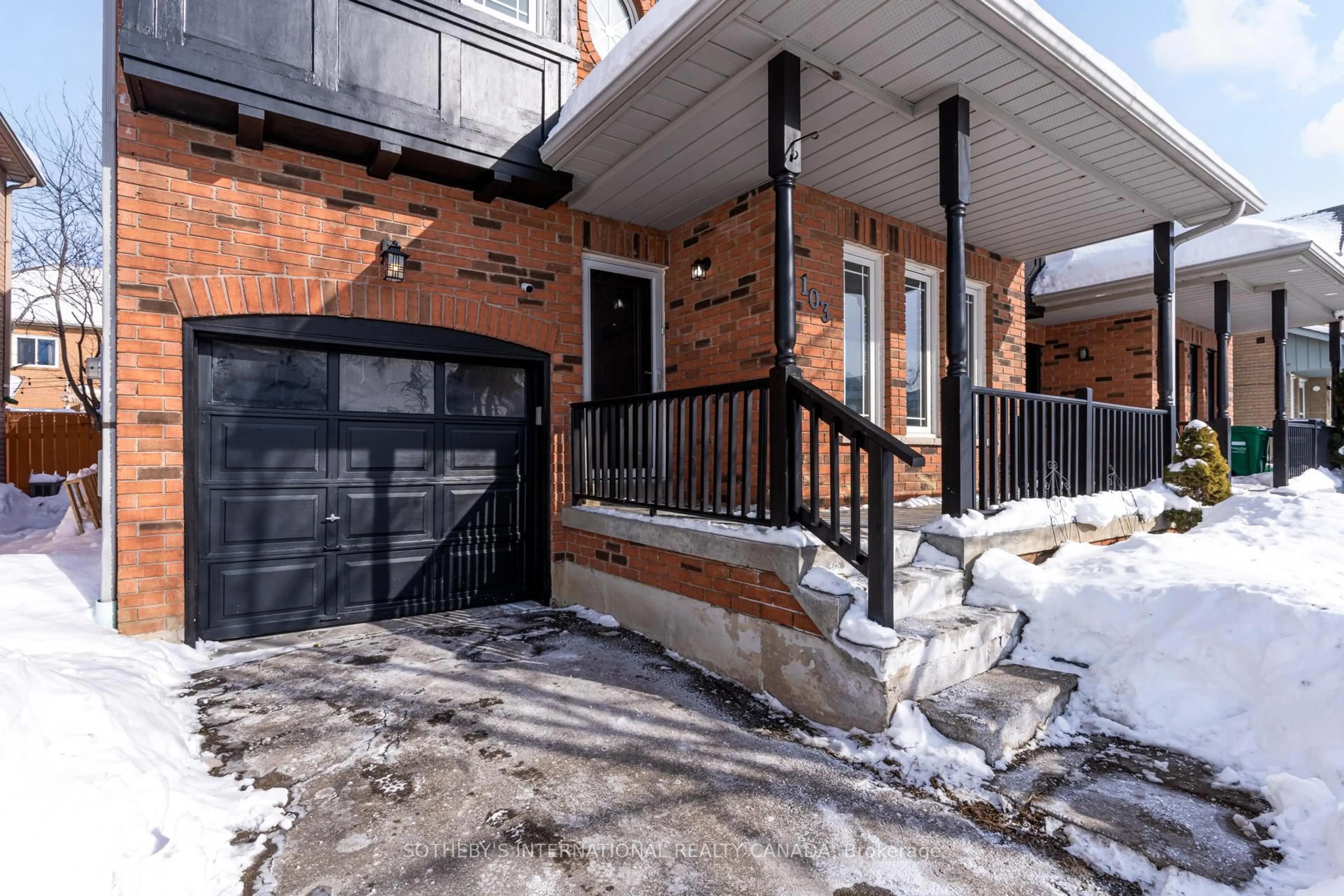 Home with brick exterior material, street for 103 Giraffe Ave, Brampton Ontario L6R 1Z2