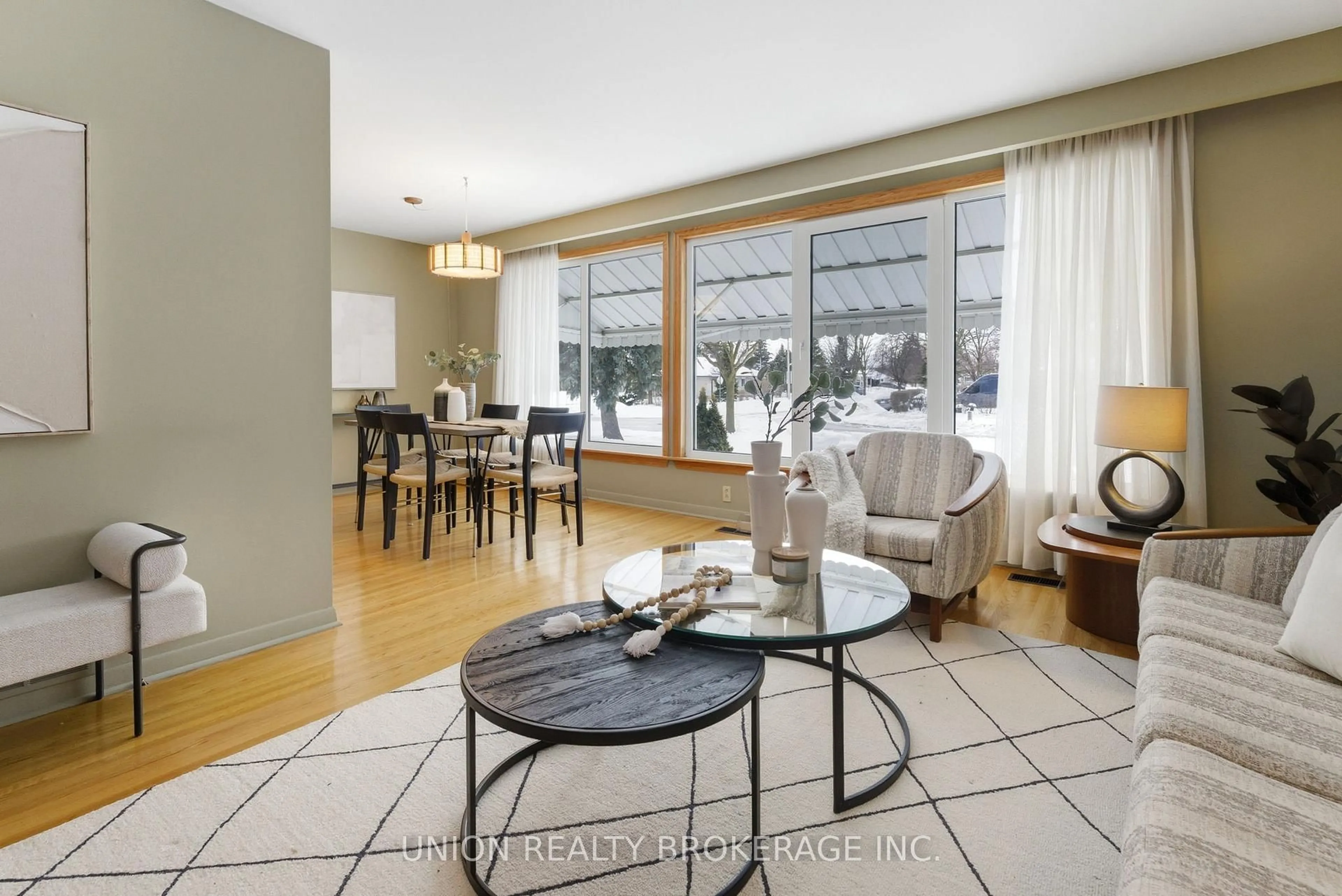 Living room with furniture, unknown for 107 Silverstone Dr, Toronto Ontario M9V 3G6