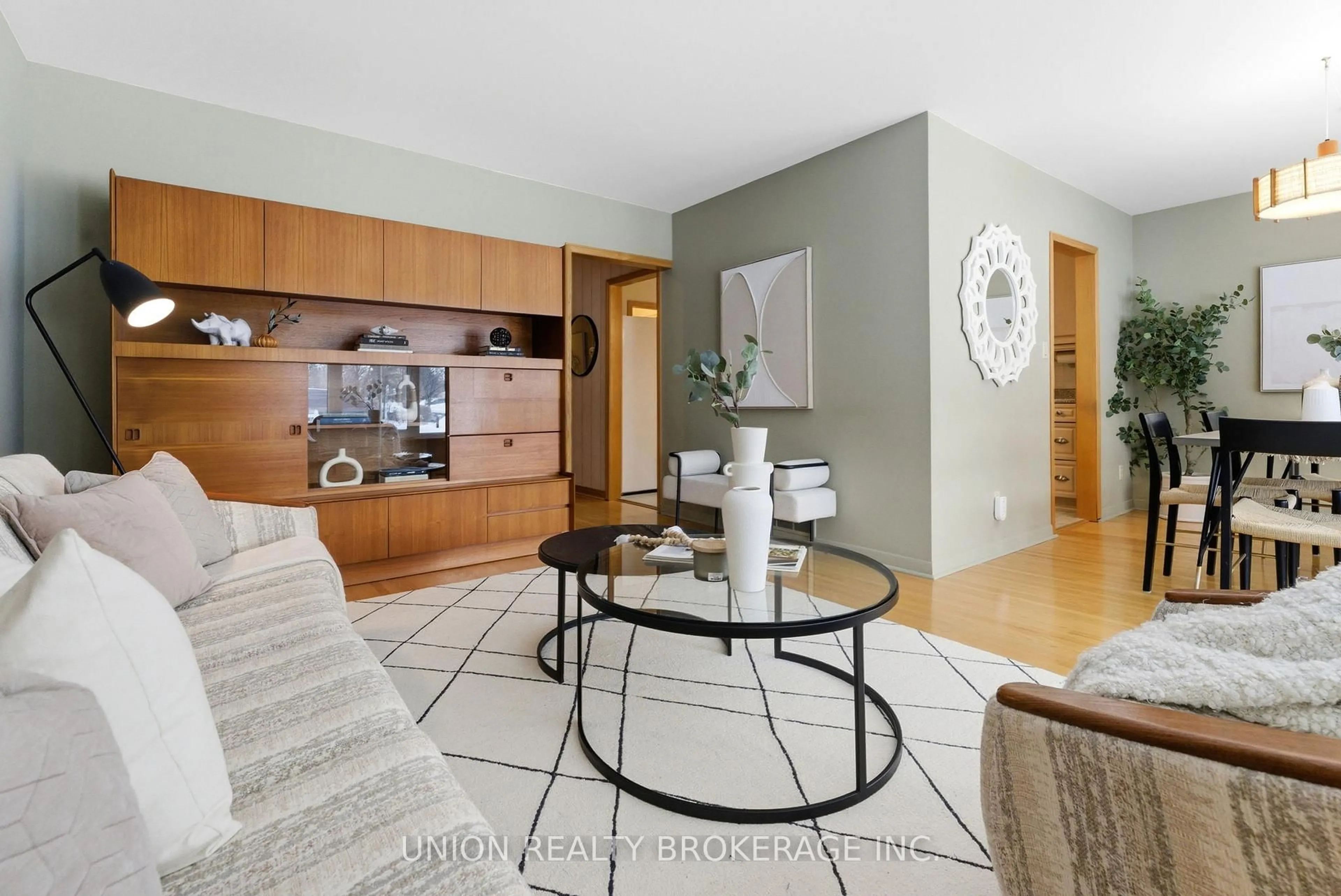 Living room with furniture, unknown for 107 Silverstone Dr, Toronto Ontario M9V 3G6