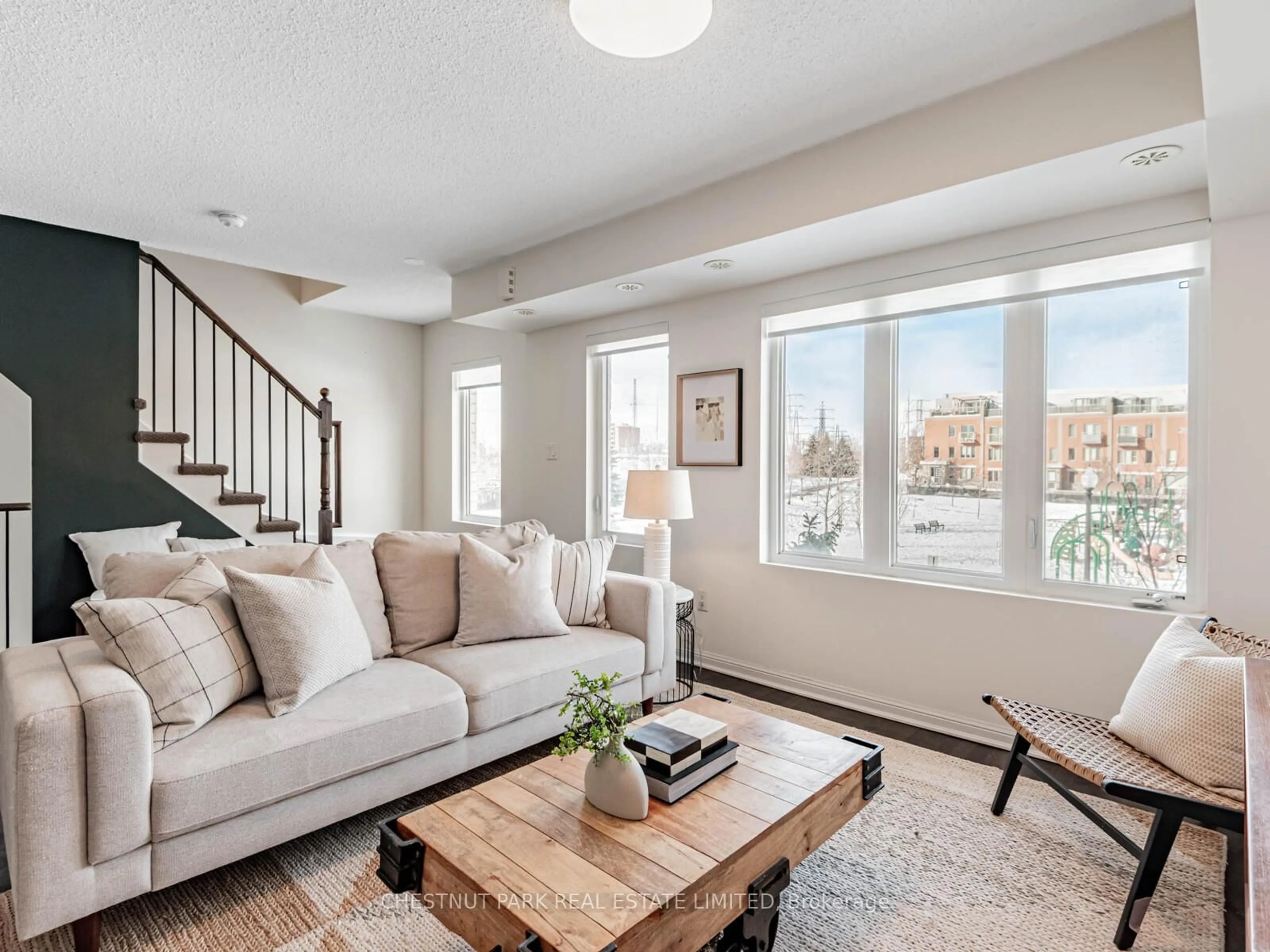 Living room with furniture, unknown for 16 Foundry Ave #202, Toronto Ontario M6H 0A9