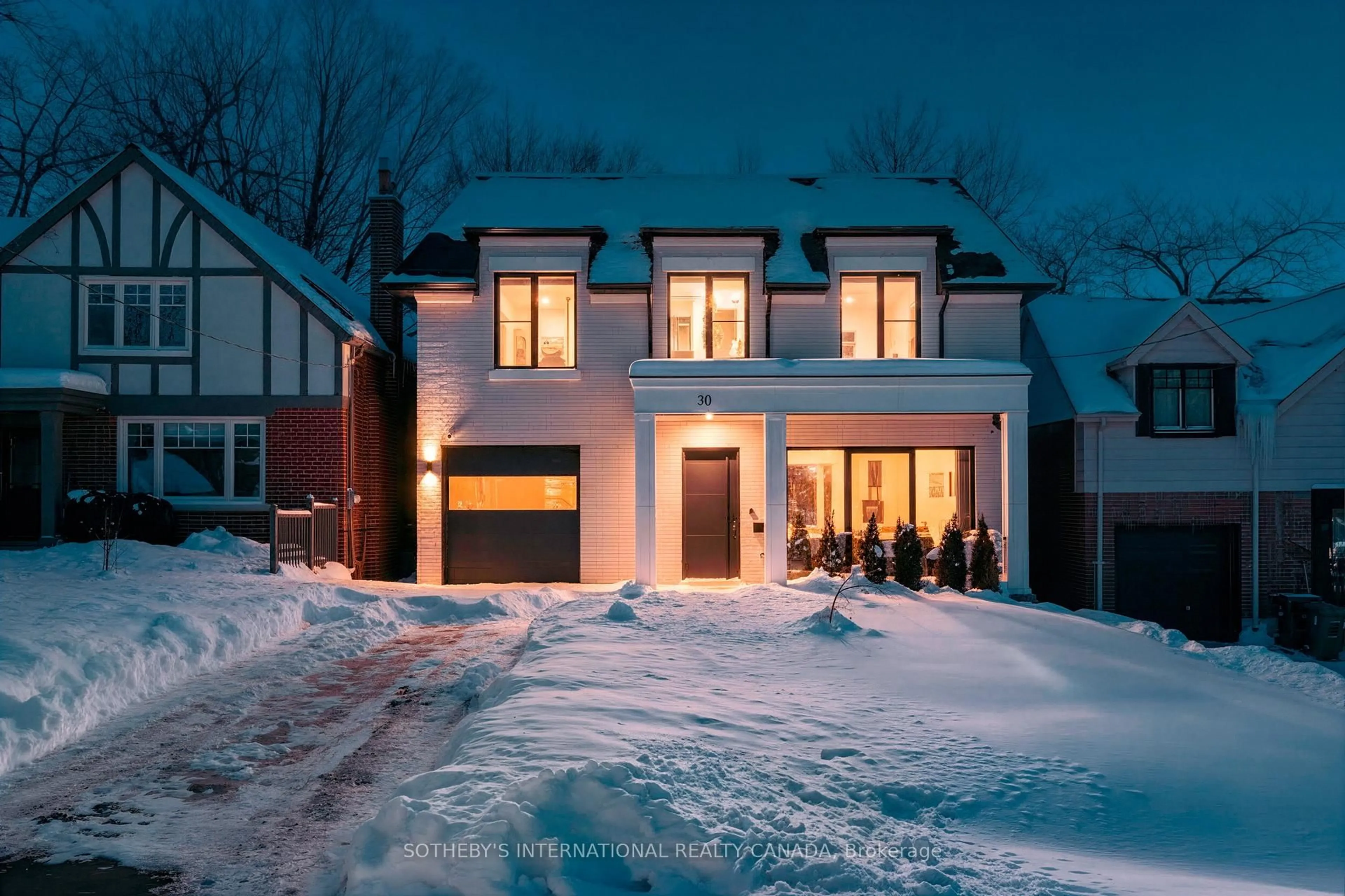 Home with brick exterior material, street for 30 Orchard Cres, Toronto Ontario M8Z 3E1