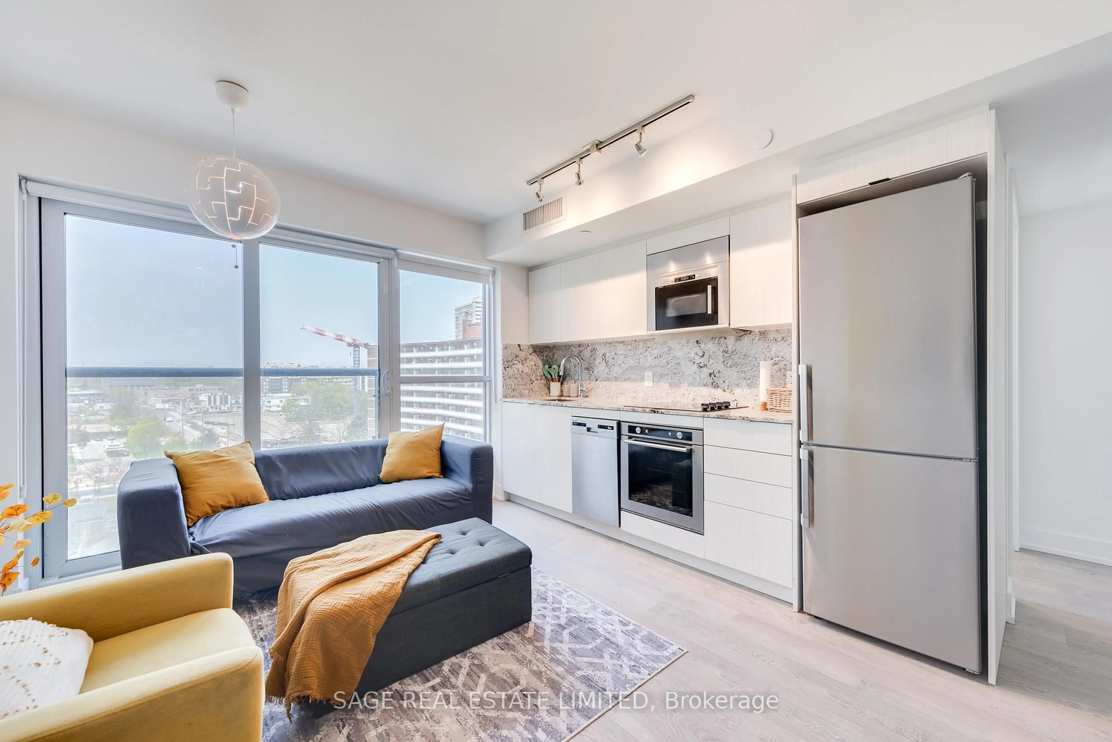 Open concept kitchen, unknown for 5 Mabelle Ave #834, Toronto Ontario M9A 0C8