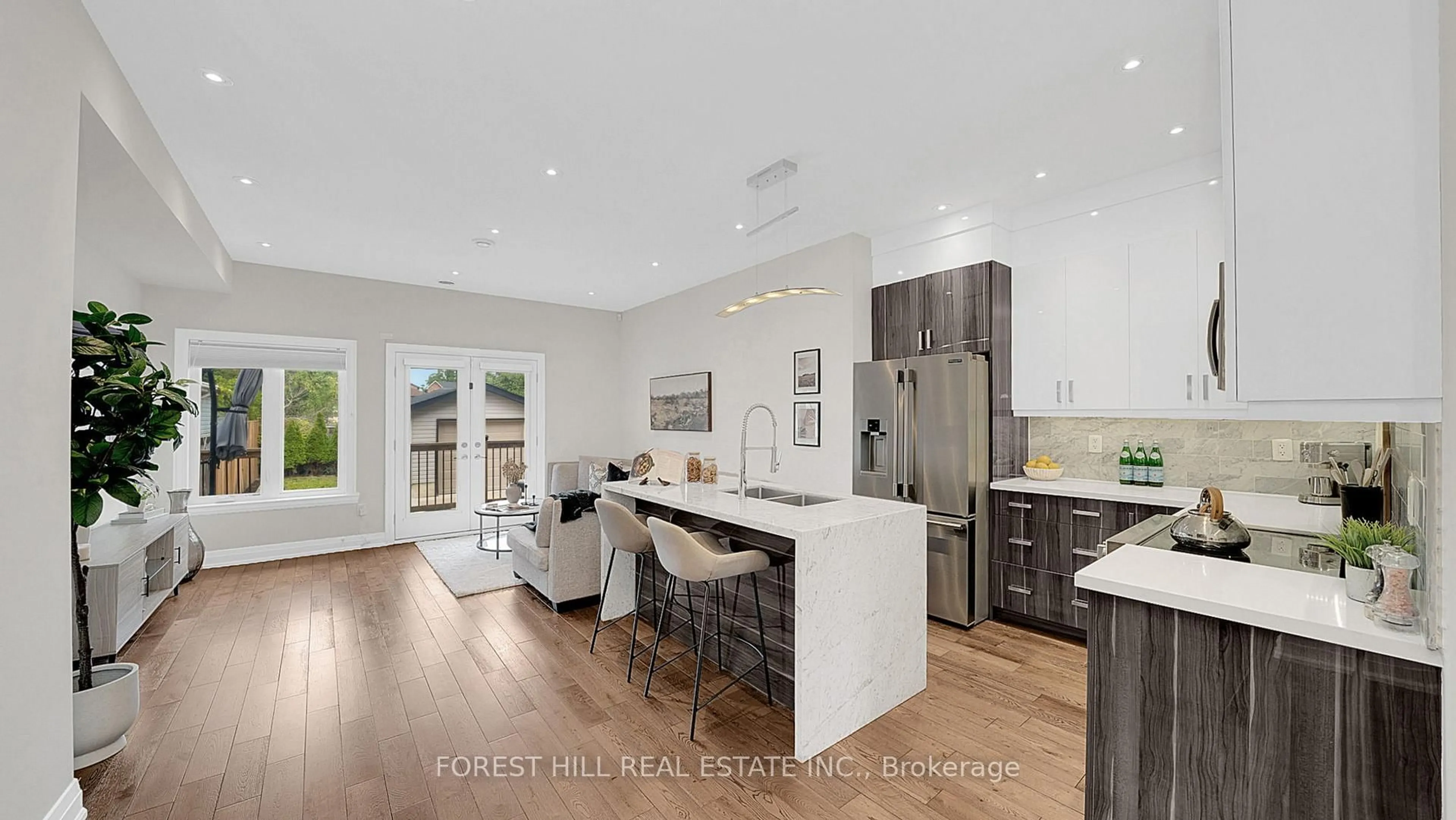 Open concept kitchen, unknown for 1070 Briar Hill Ave, Toronto Ontario M6B 1M7