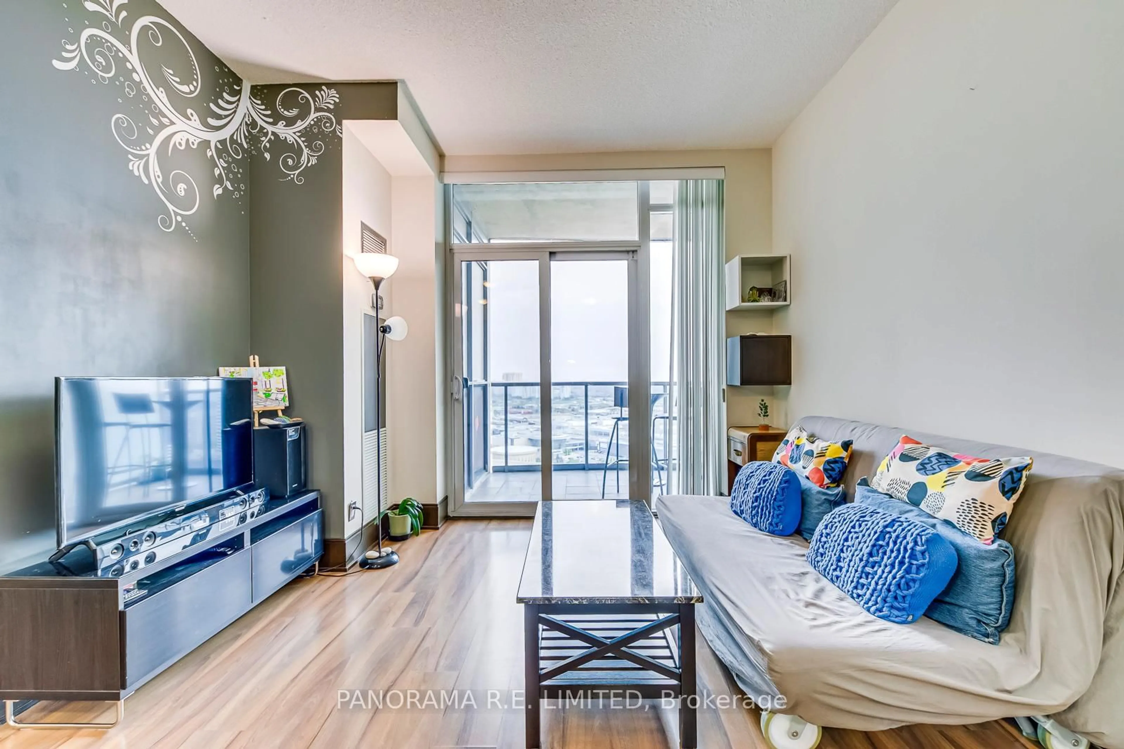 Living room with furniture, unknown for 330 Burnhamthorpe Rd #3005, Mississauga Ontario L5B 0E1